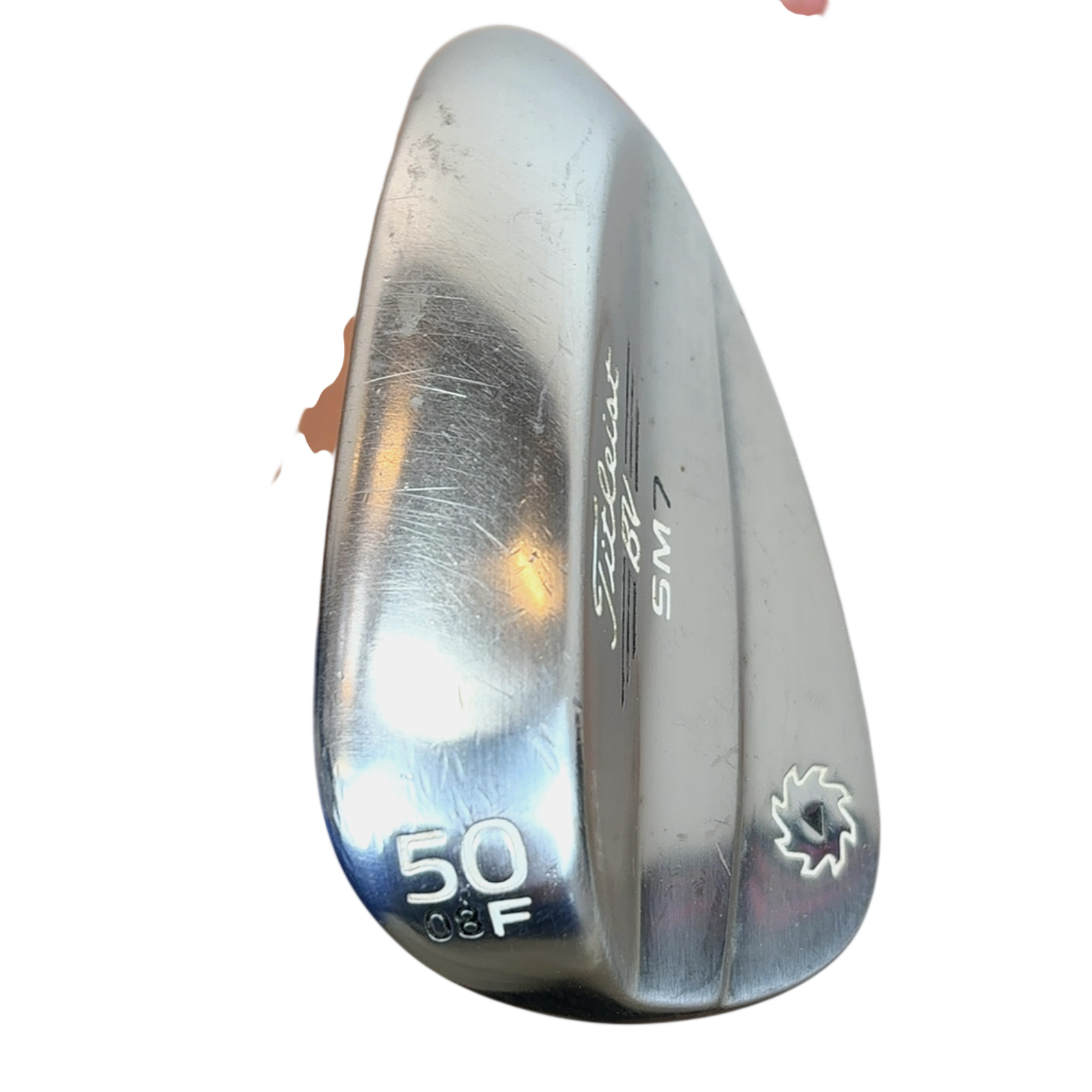 Titleist Vokey SM7 Brushed Steel F Grind Wedge / Flex Wedge / 50/08