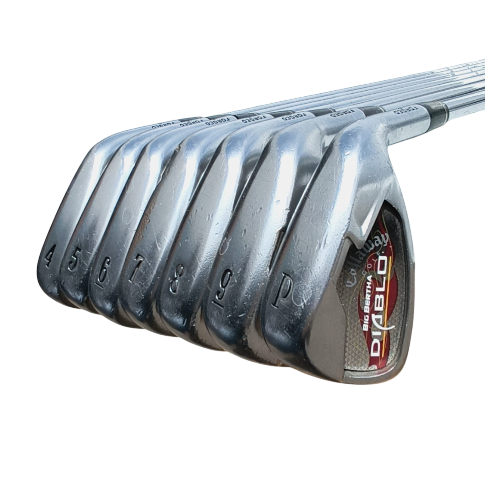Callaway Big Bertha Diablo Forged Série de fers / 4-PW / Flex Uniflex / Acier