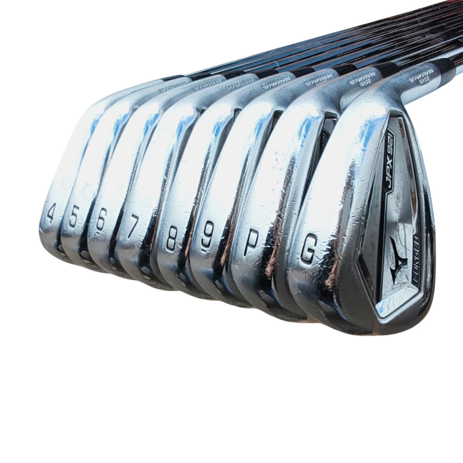 Mizuno JPX 921 Forged Järnset / 4-PW+GW / Flex Stiff / Stål