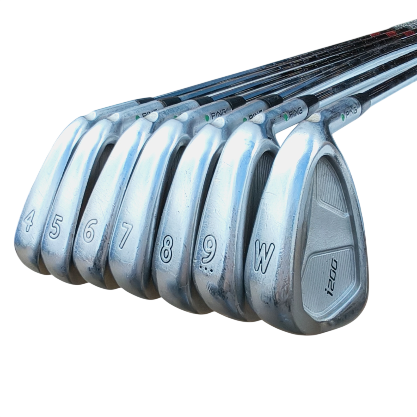 PING I200 Jernsæt / 4-PW / Flex Stiff / Stål