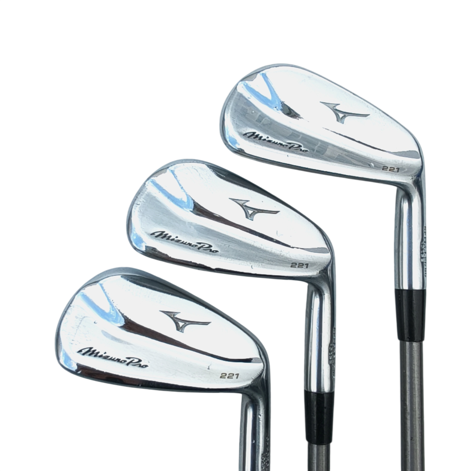 Mizuno Pro 221/223 Série de fers / 4-PW / Flex Stiff / SteelFiber