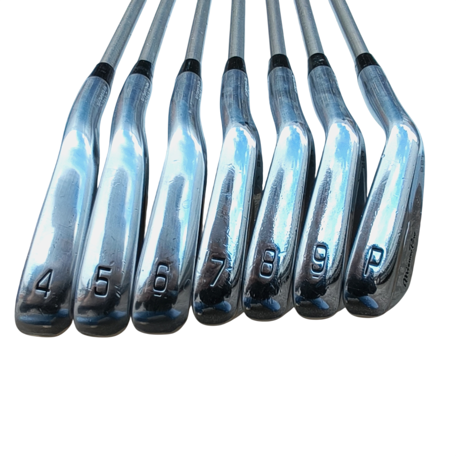 Mizuno Pro 221/223 Série de fers / 4-PW / Flex Stiff / SteelFiber
