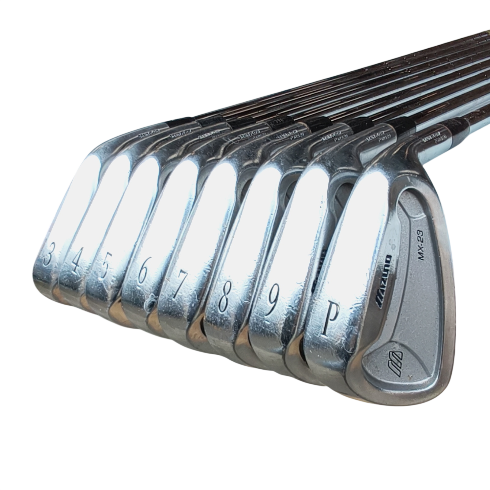 Mizuno Mizuno MX-23 Série de fers / 3-PW / Flex Stiff / Acier