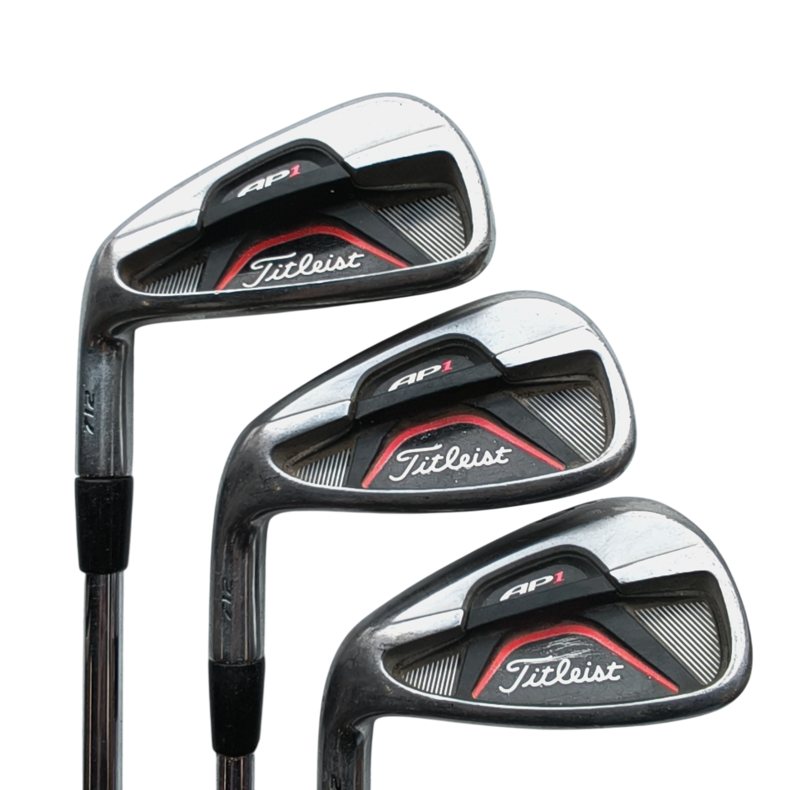 Zurdo Titleist Titleist AP1 Juego de hierros / 4-PW+GW / Flex Stiff / SteelFiber