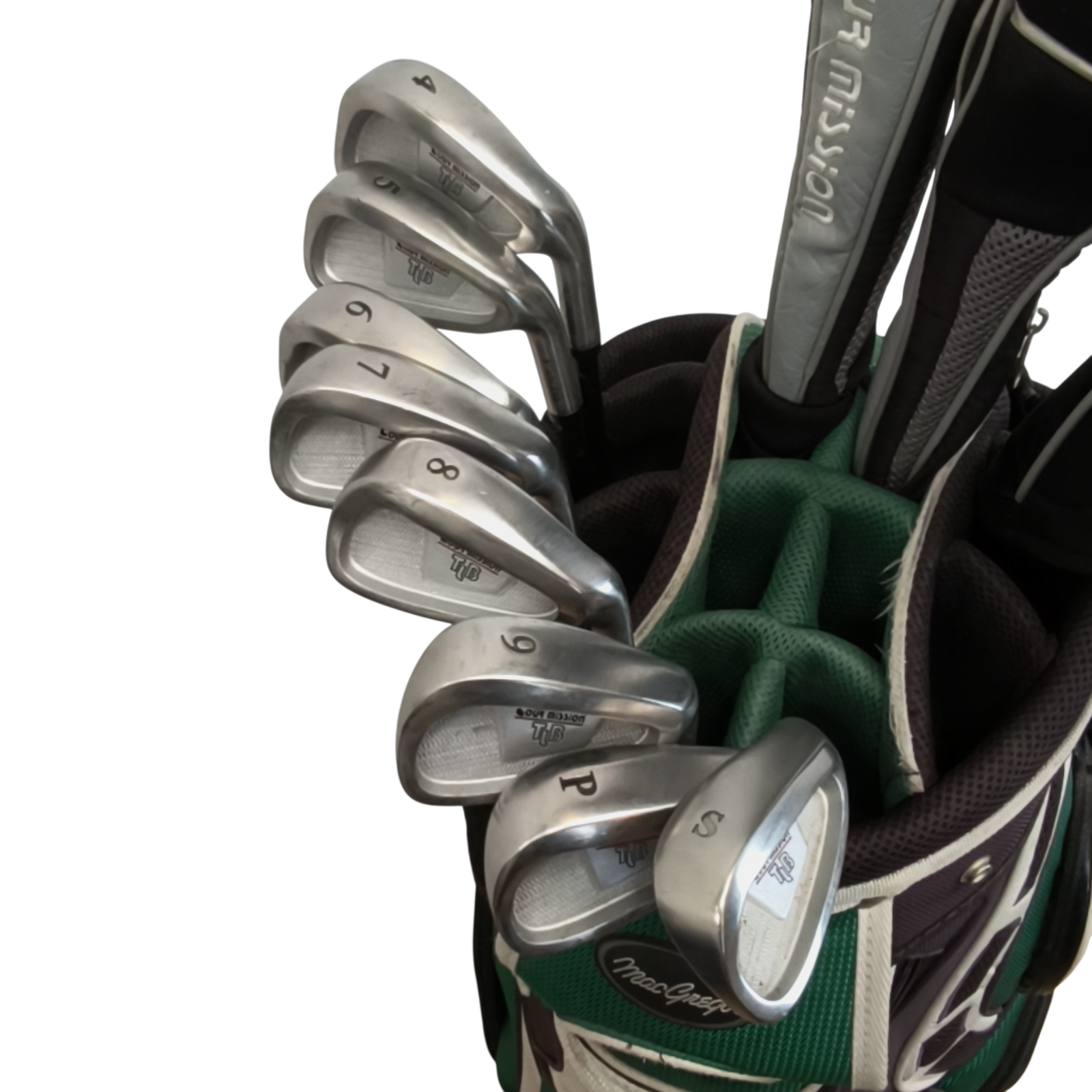 Tour Mission TLB Komplet Sæt Uden Bag / 4-PW+SW / Flex Regular / Grafit