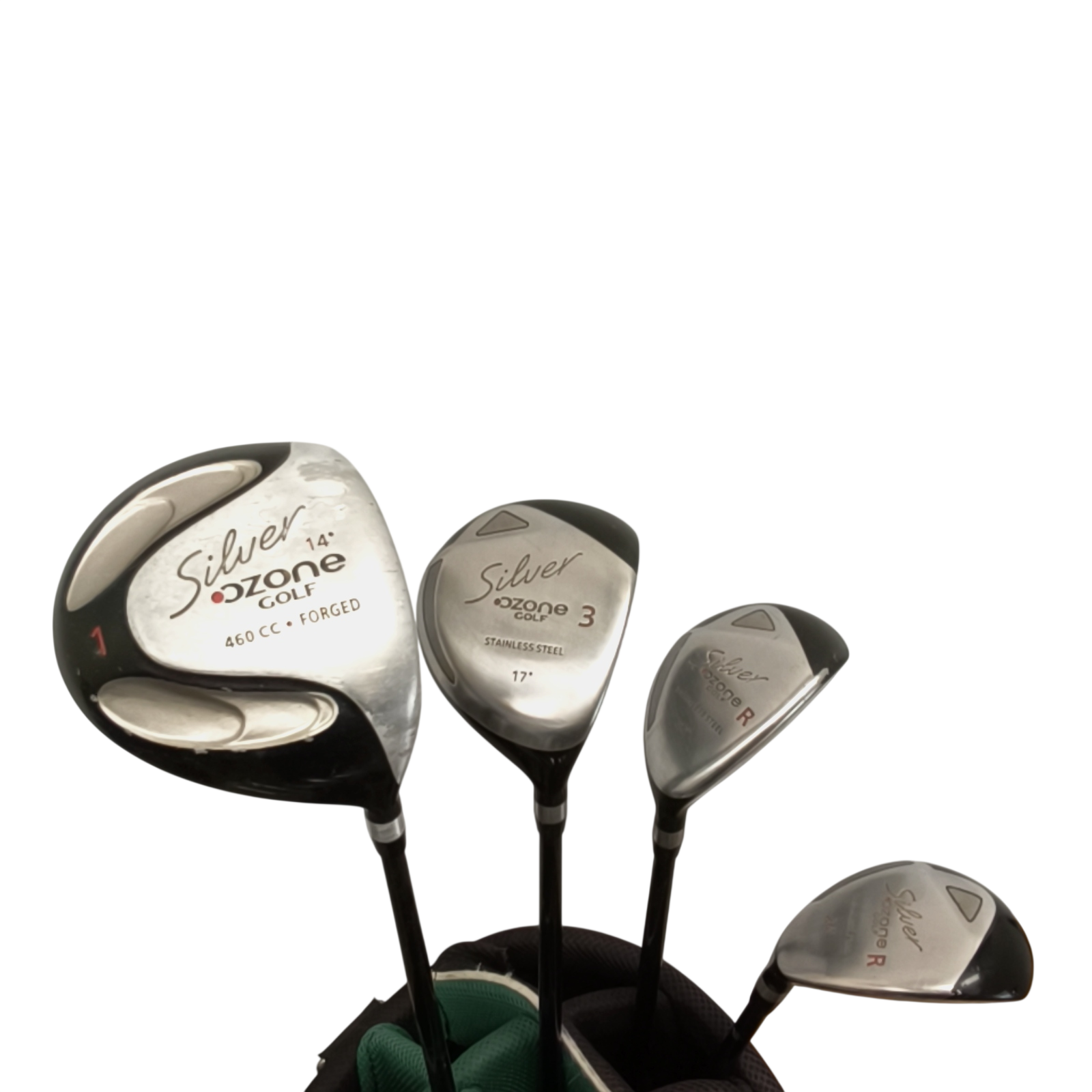 Ozone Silver  Komplet Sæt Uden Bag / 5-PW+SW / Flex Regular / Stål