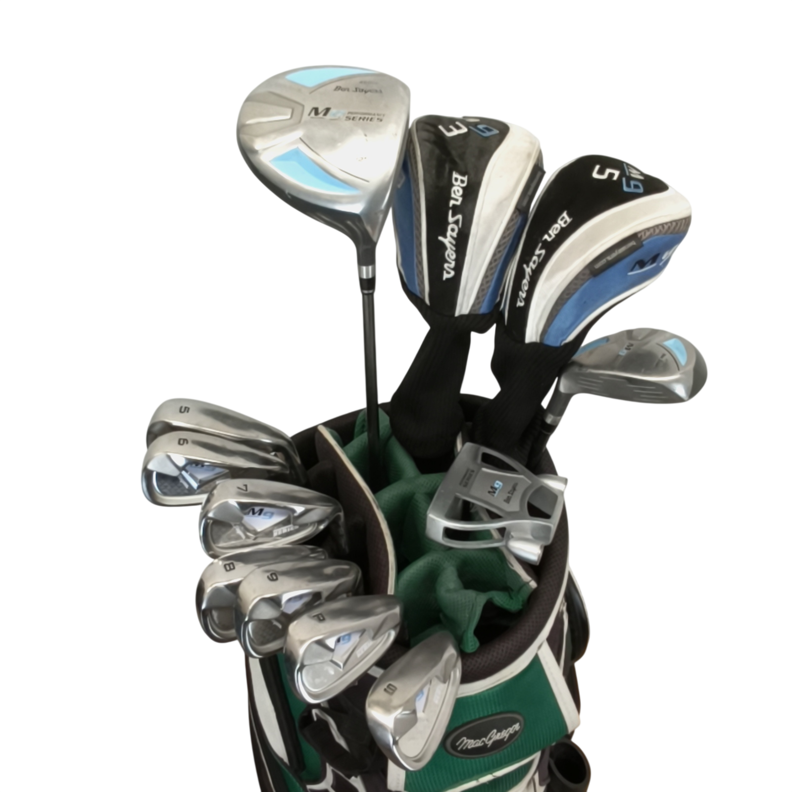 Ben Sayers  M9 Komplet Sæt Uden Bag / 5-PW+SW / Flex Ladies / Grafit