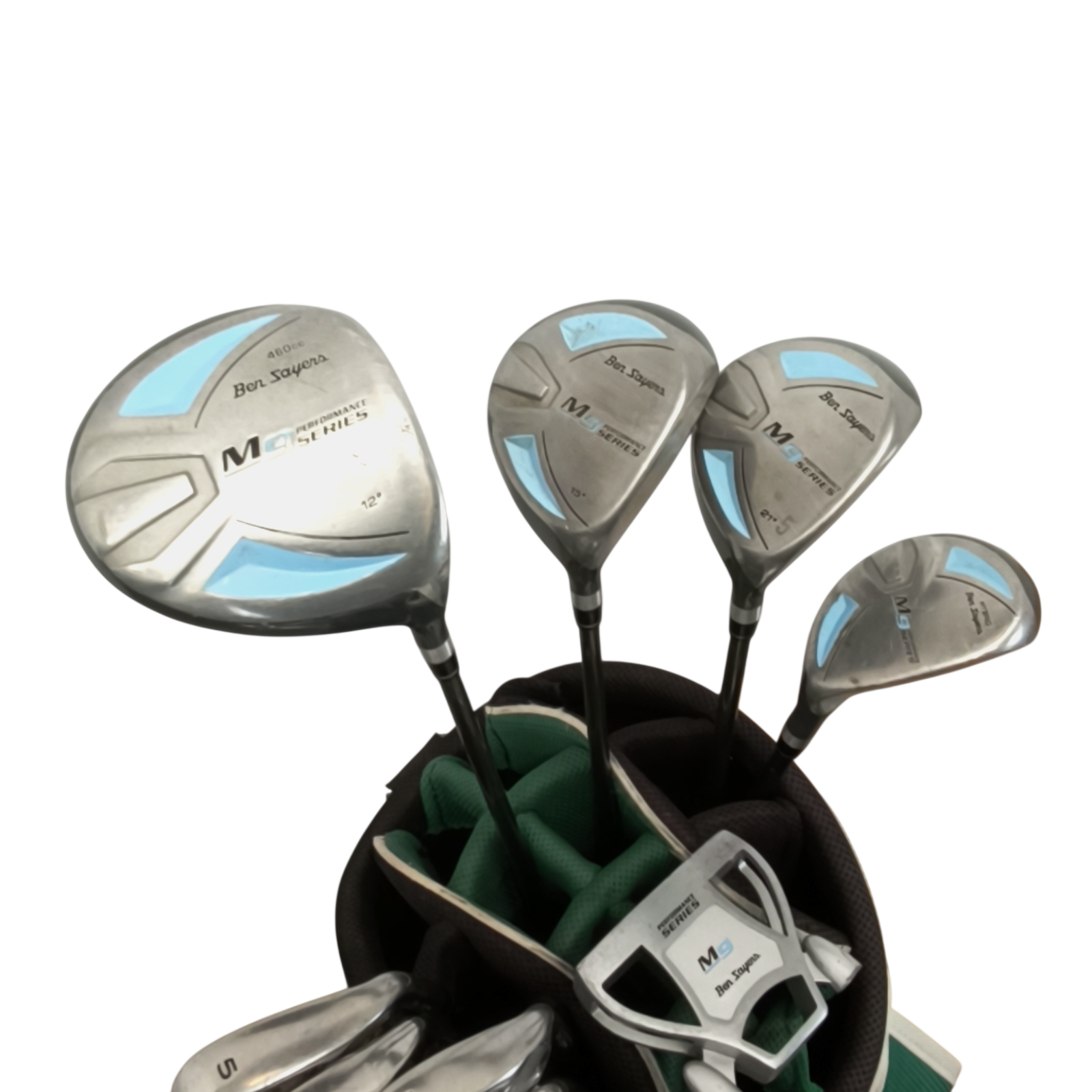 Ben Sayers  M9 Komplet Sæt Uden Bag / 5-PW+SW / Flex Ladies / Grafit