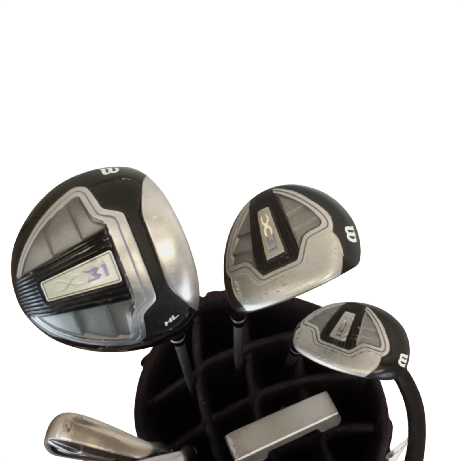 Wilson X31 Komplet Sæt Uden Bag / 7-PW+SW / Flex Ladies / Grafit