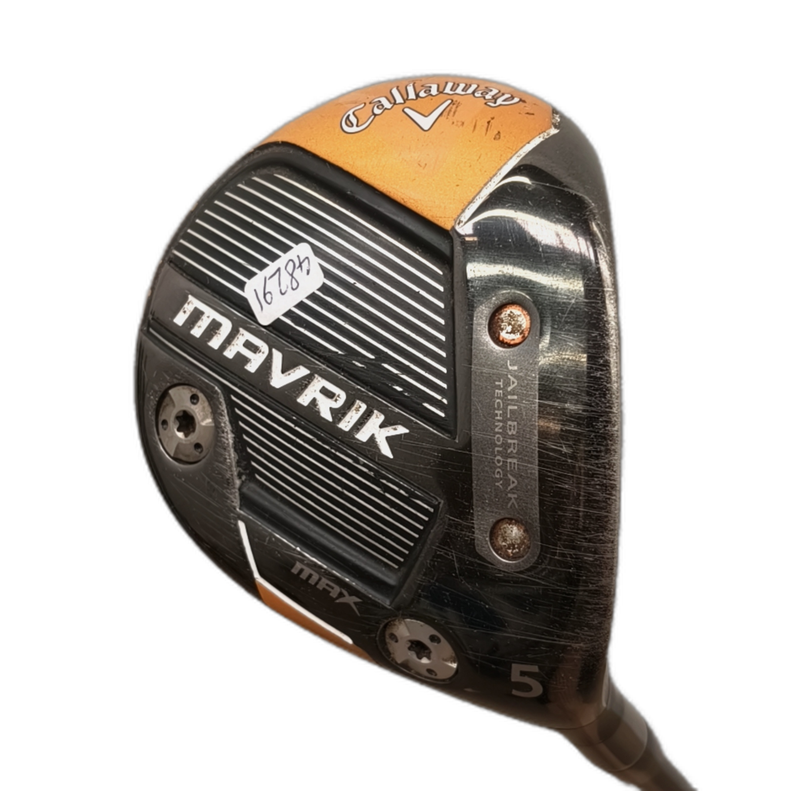 Callaway Mavrik Max Fairway Wood / Flex A-flex / #5/18 [model:silueta] [bg:handrolled]
