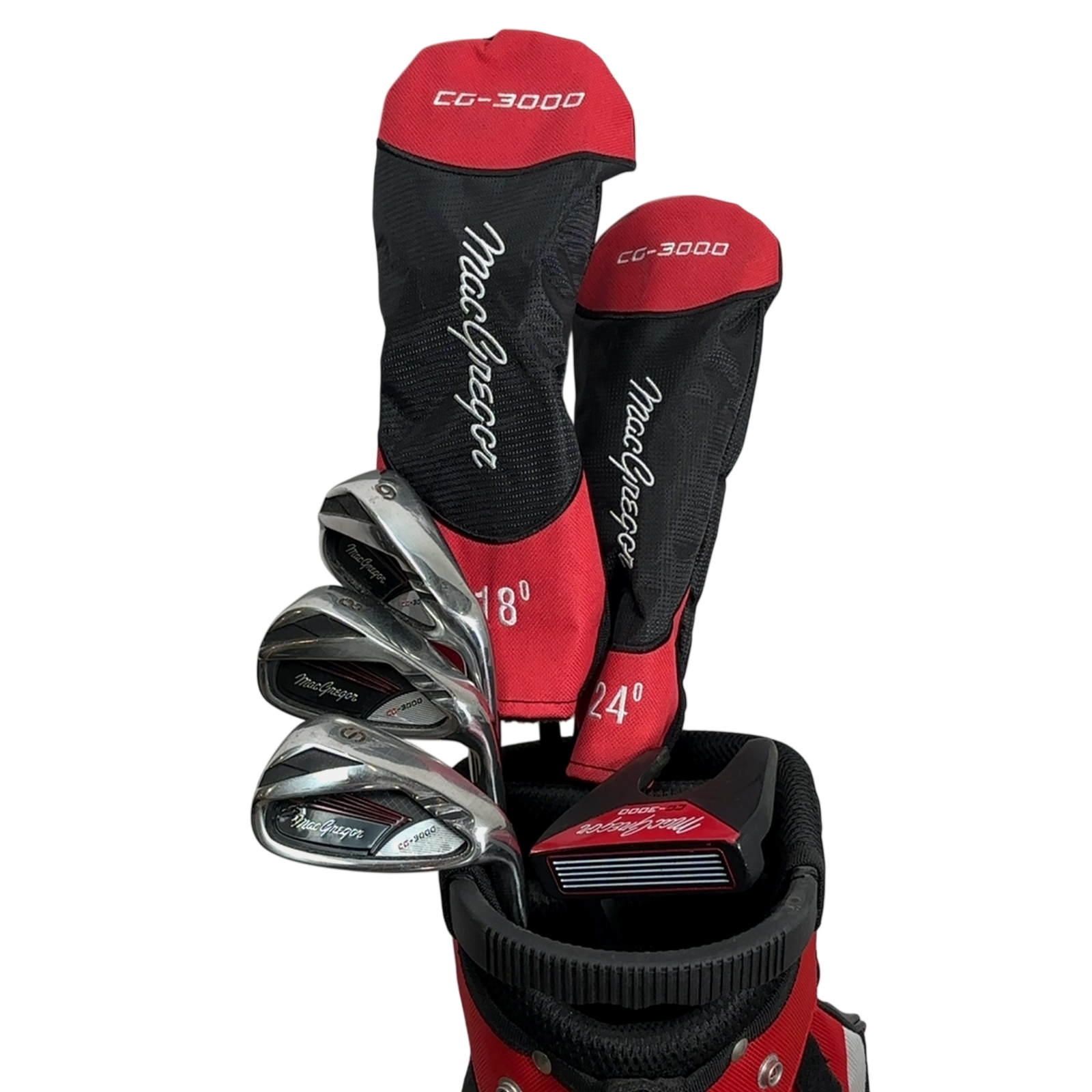 MacGregor CG-3000 Komplet Sæt Med Bag / 6+8+SW / Flex Regular / Stål