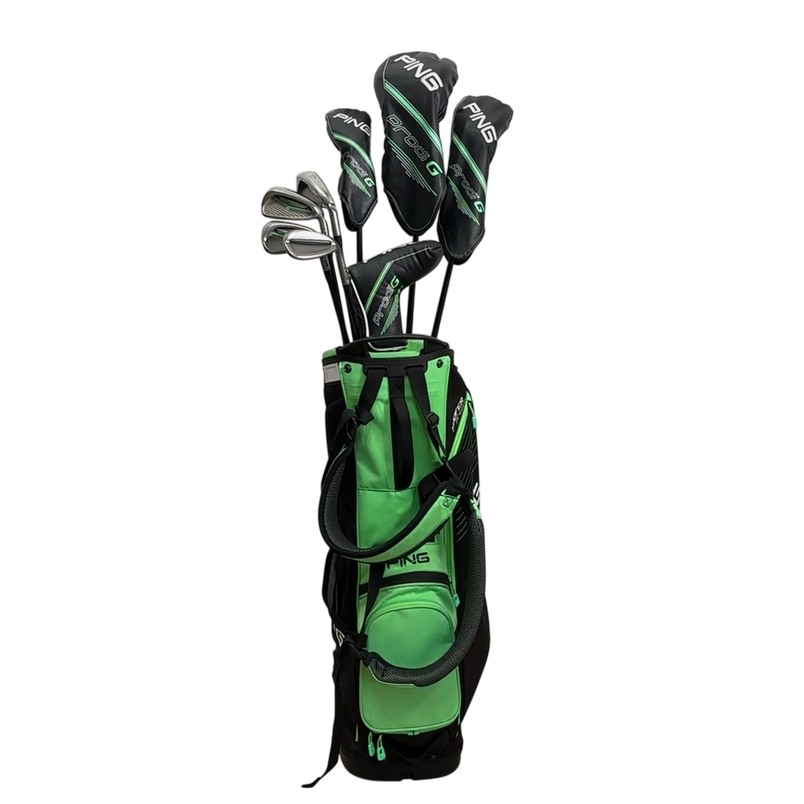 PING Prodi G Komplet Sæt Med Bag / 6+7+9+SW / Flex Junior  / Grafit