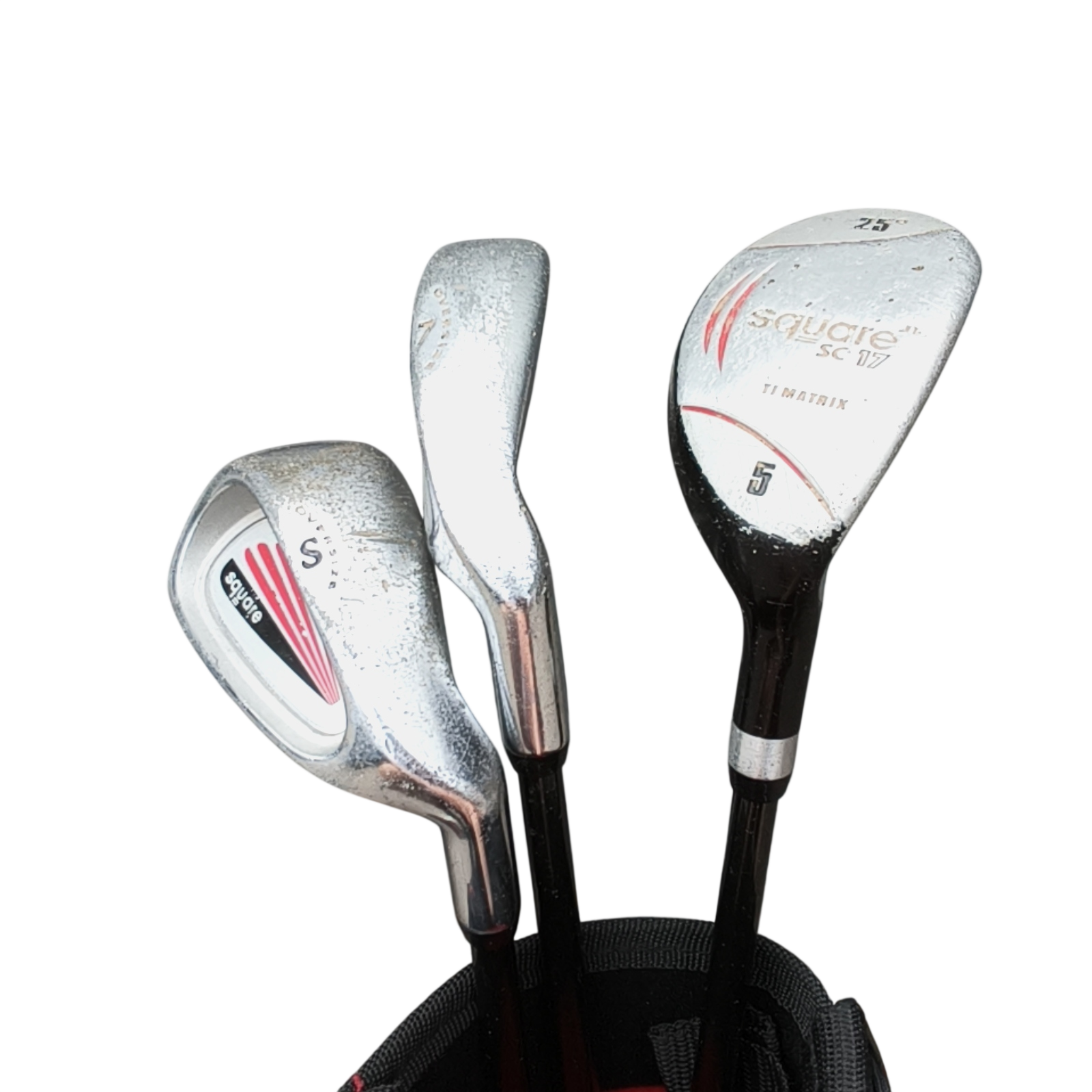 SQUARE golf SC 17 JR Komplet Sæt Med Bag / 7+SW / Flex Junior  / Grafit