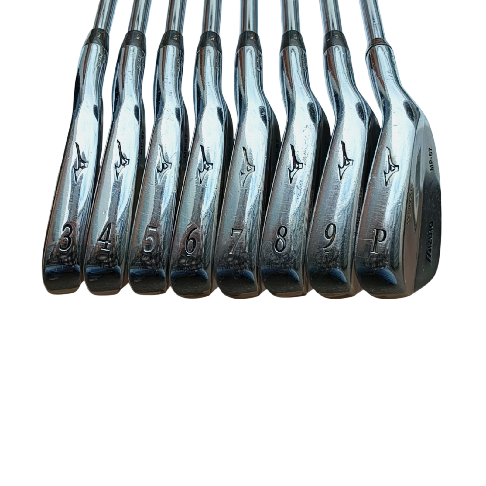 Mizuno Mp-67 Jernsæt / 3-PW / Flex Stiff / Stål