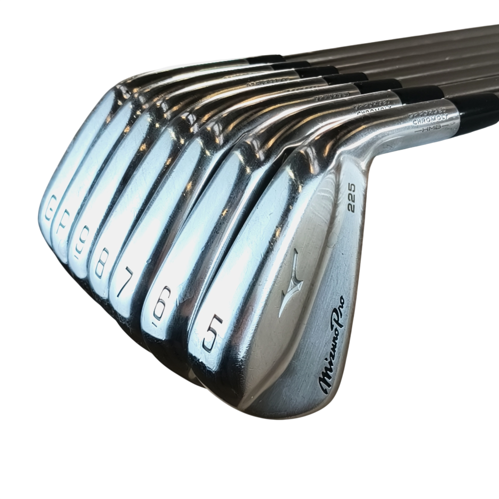 Mizuno Pro 225 Jernsæt / 5-PW+GW / Flex Regular / Grafit