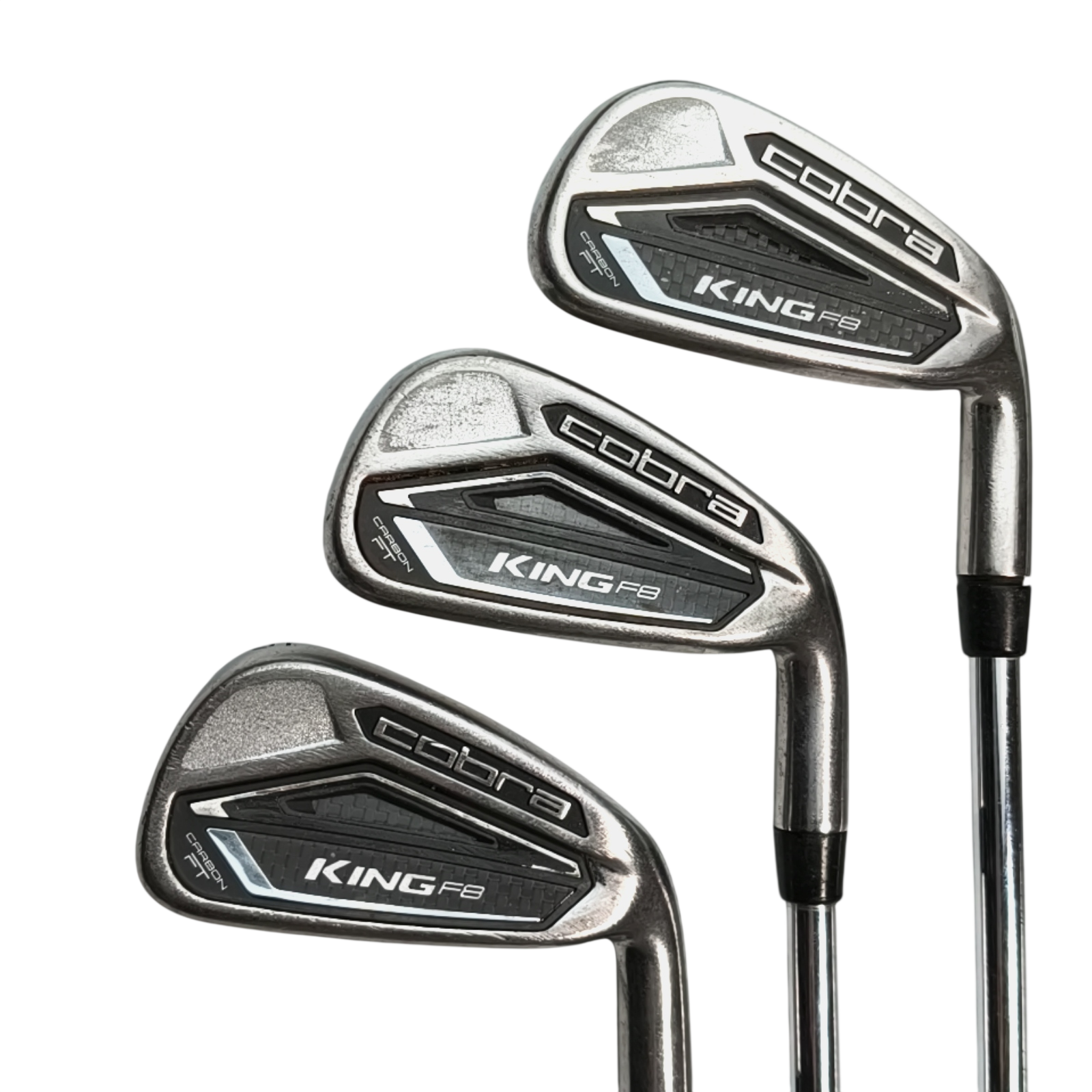 Cobra King F8 Jernsæt / 5-PW+GW+SW / Flex Regular / Stål