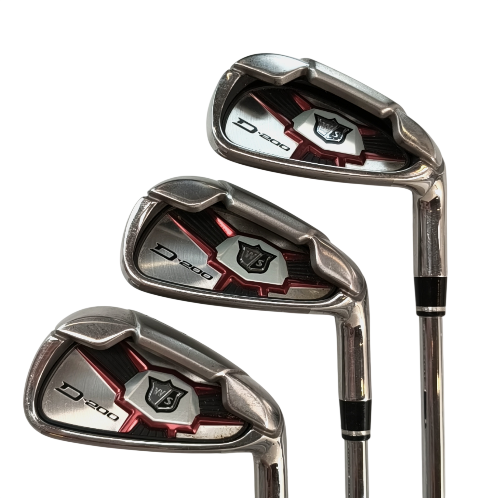 Wilson D200 Jernsæt / 6-PW+SW / Flex Uniflex / Stål