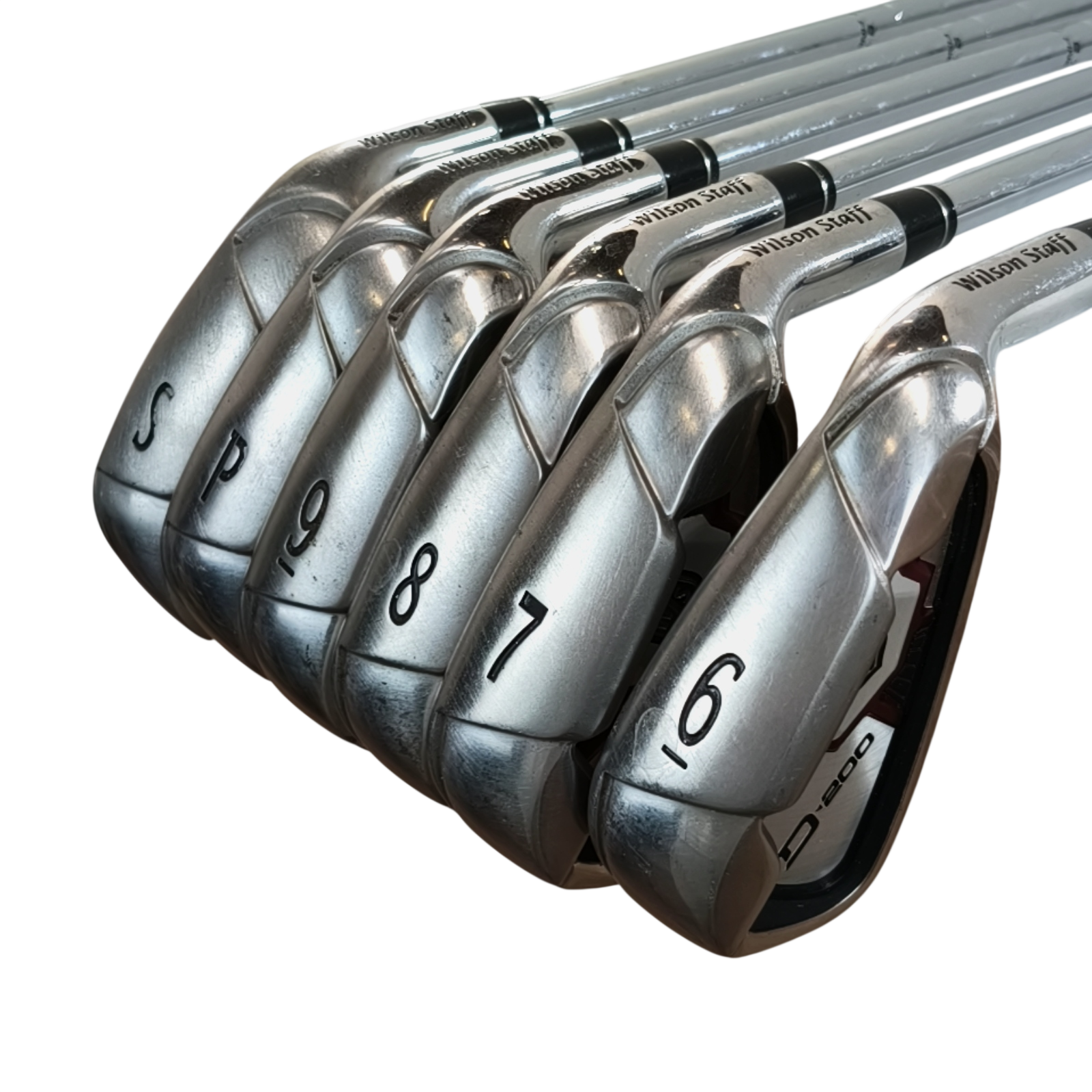 Wilson D200 Jernsæt / 6-PW+SW / Flex Uniflex / Stål