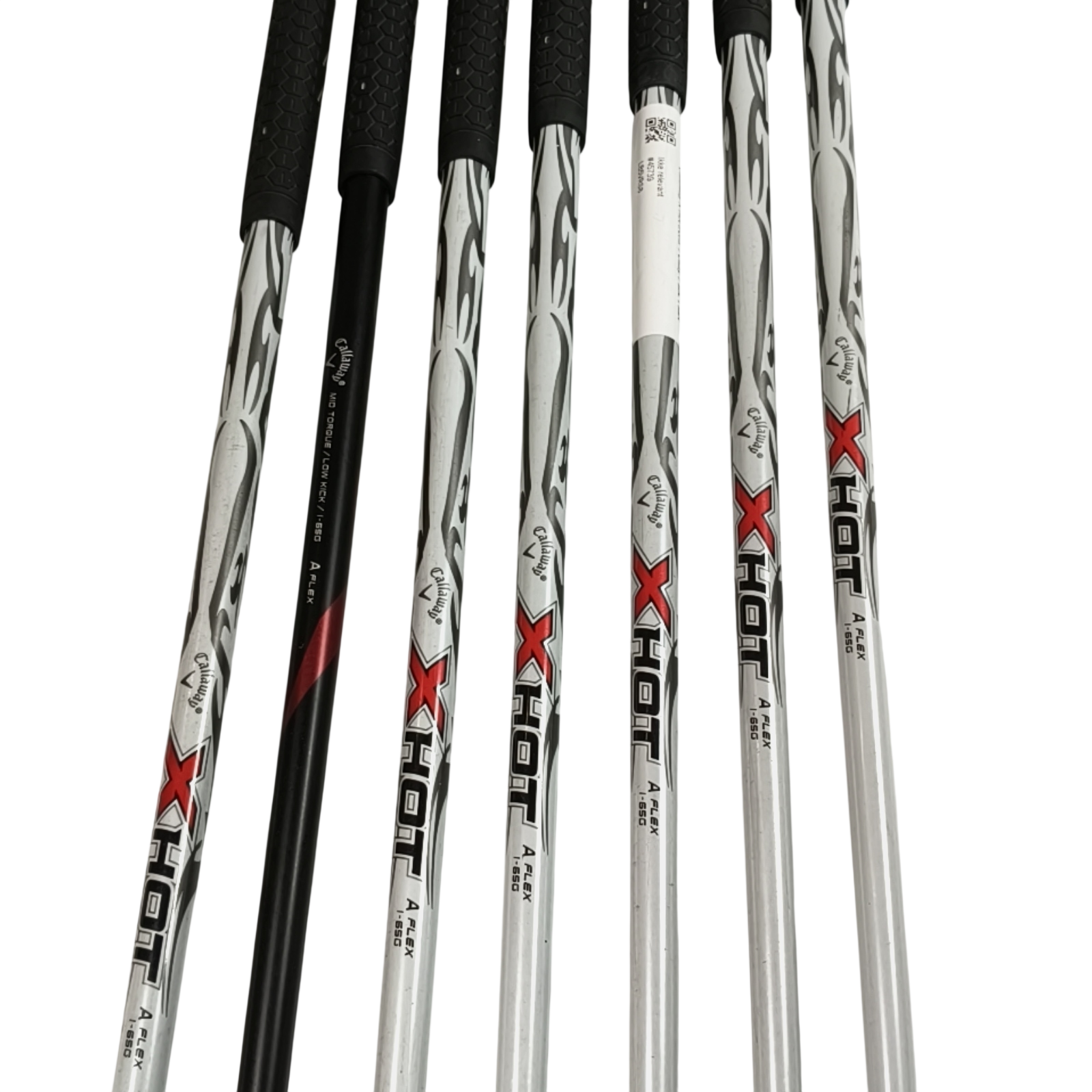 Venstre Callaway X Hot Jernsæt / 5-PW+SW / Flex A-flex / Grafit