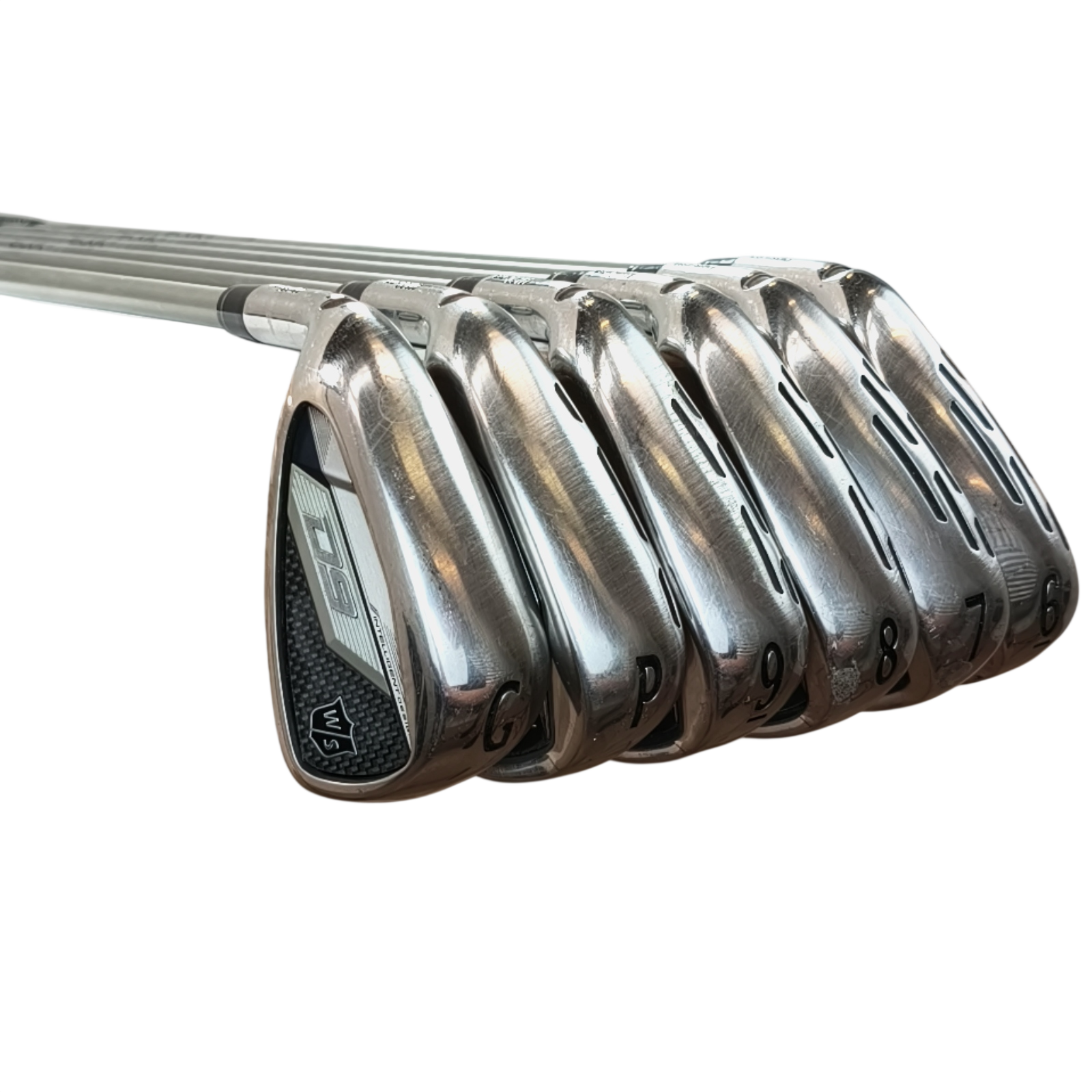 Sinistra Wilson D7 Set di ferri / 6-PW+GW / Flex Regular / Grafite