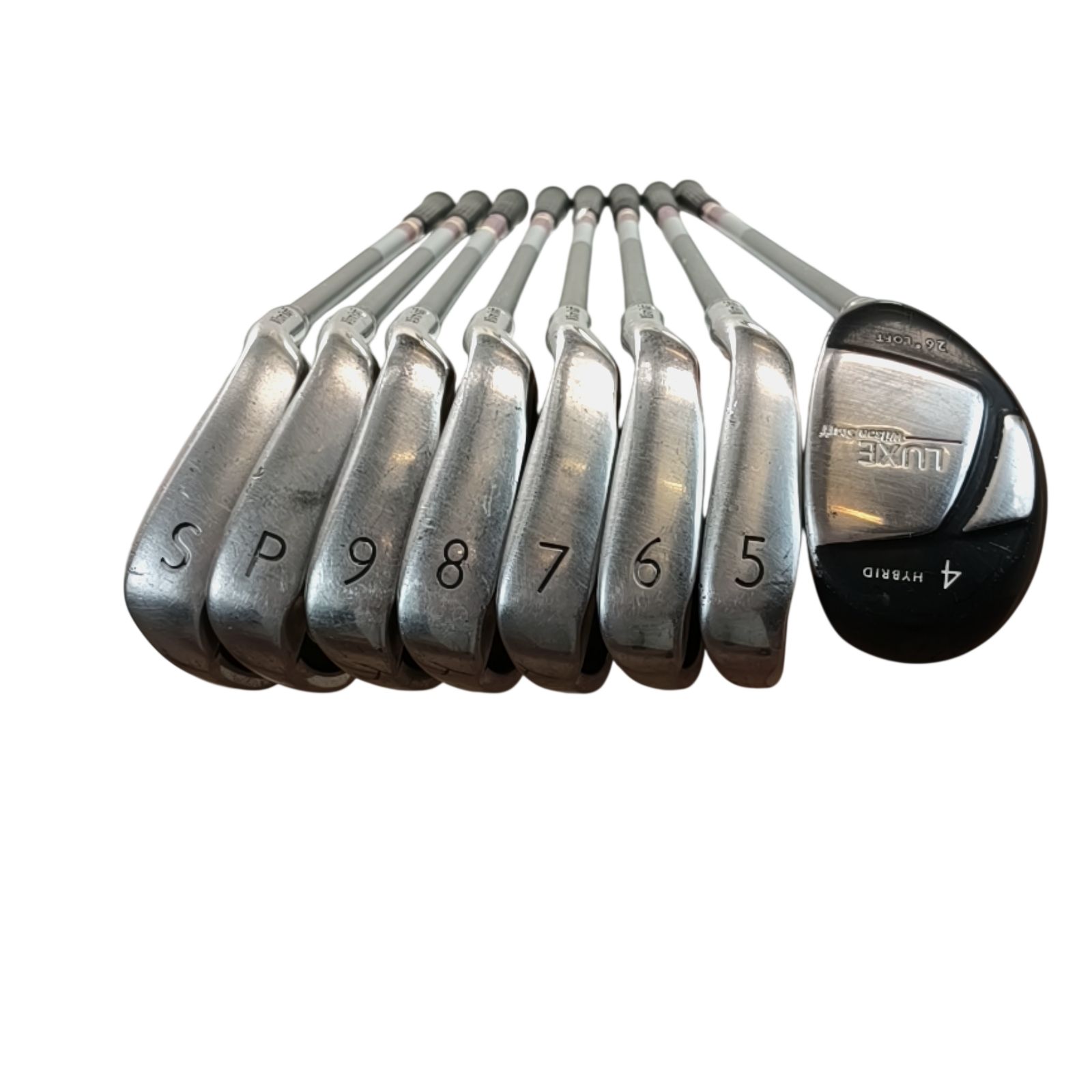 Wilson Luxe Zestaw żelaz / 4H+5-PW+SW / Flex Ladies / Grafit