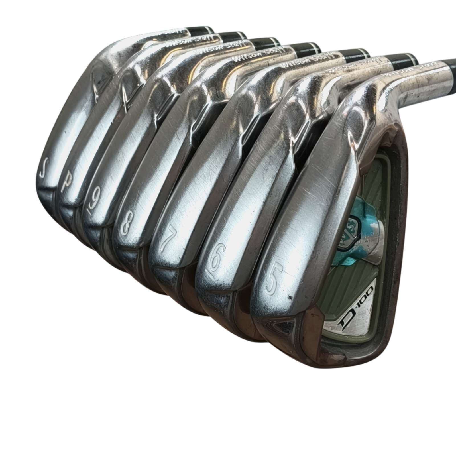 Wilson Staff D100 Iron Set / 5-PW+SW / Flex Ladies / Graphite
