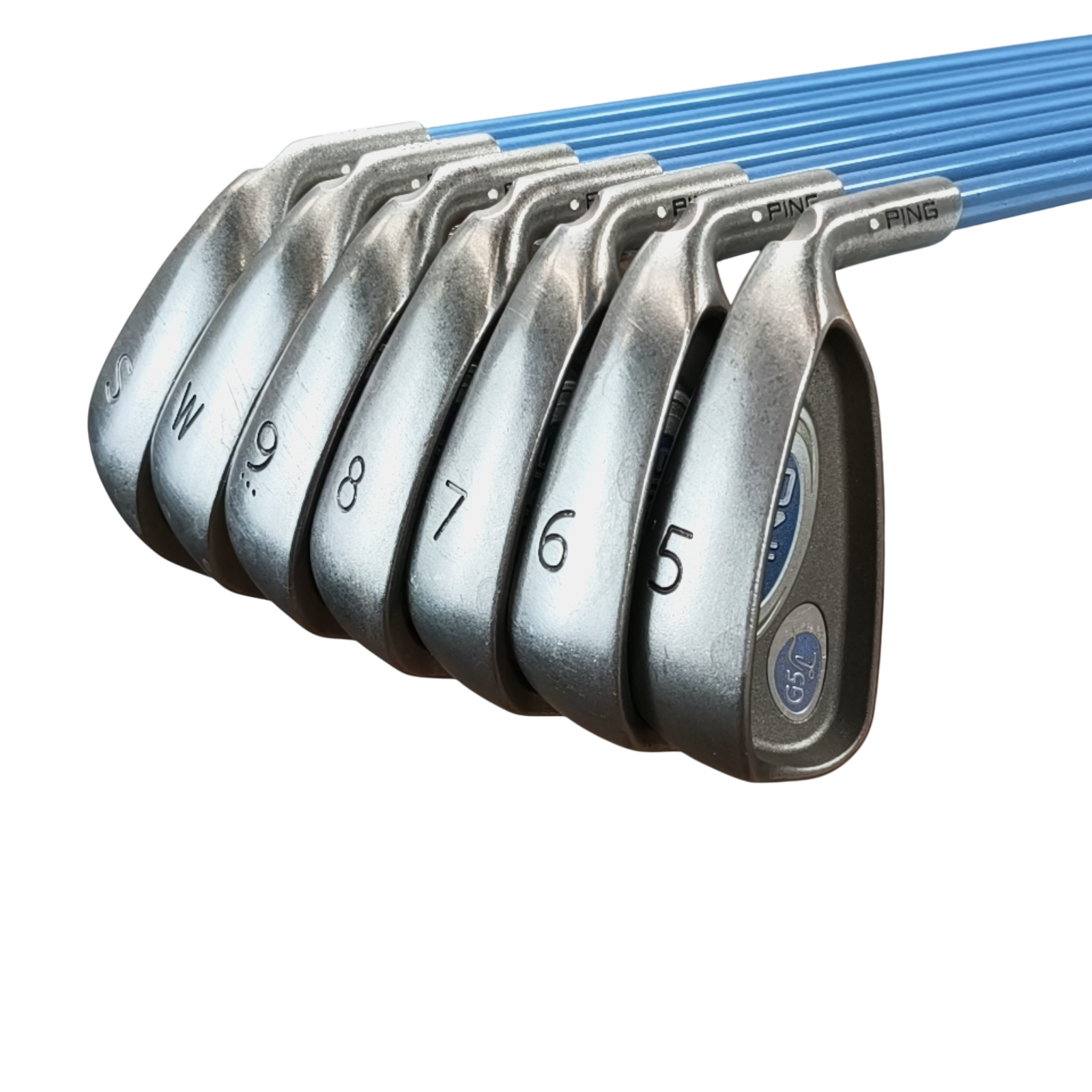 PING G5L Eisenset / 5-PW+SW / Flex A-flex / Graphit