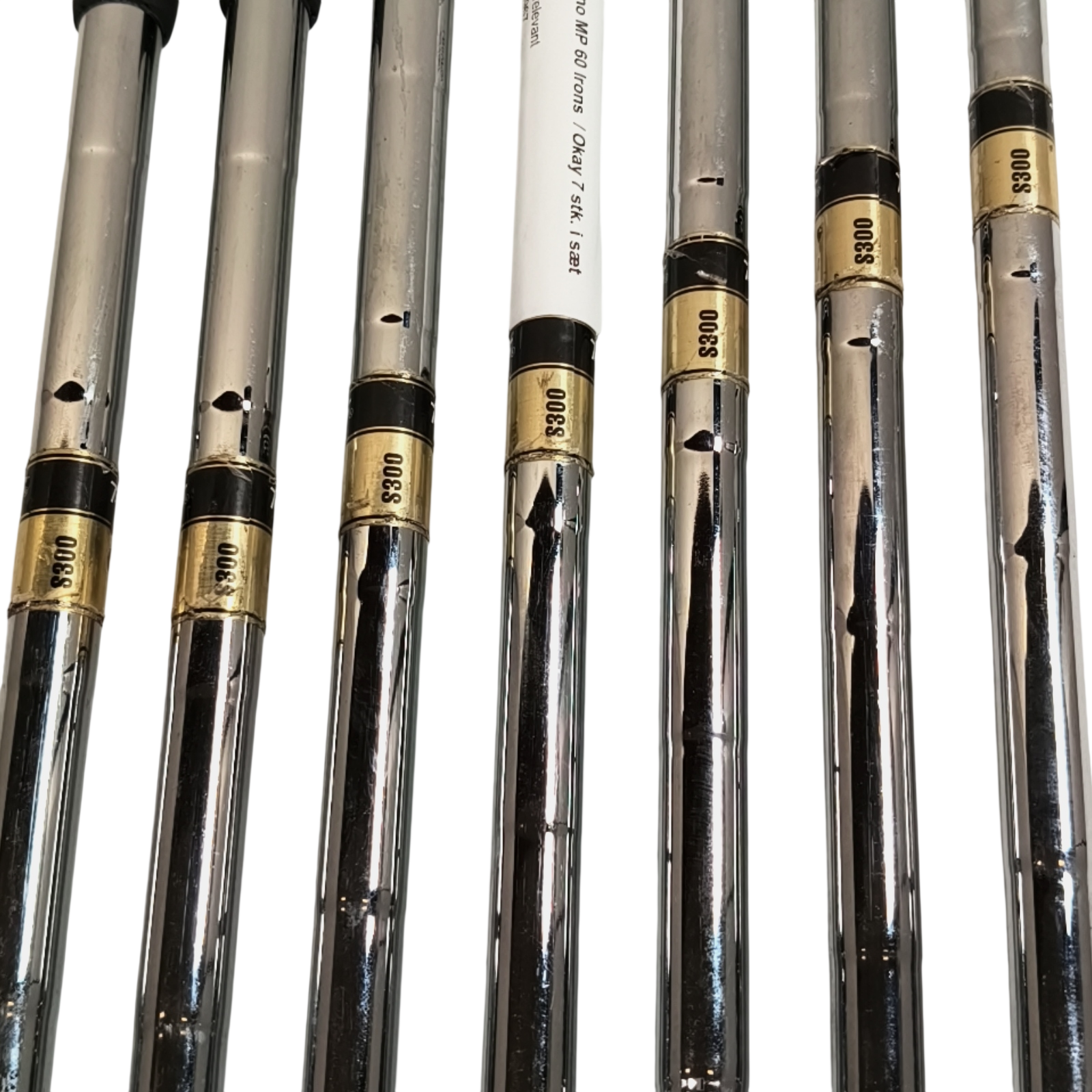 Mizuno MP-60 Iron Set / 4-PW / Flex Stiff / Steel