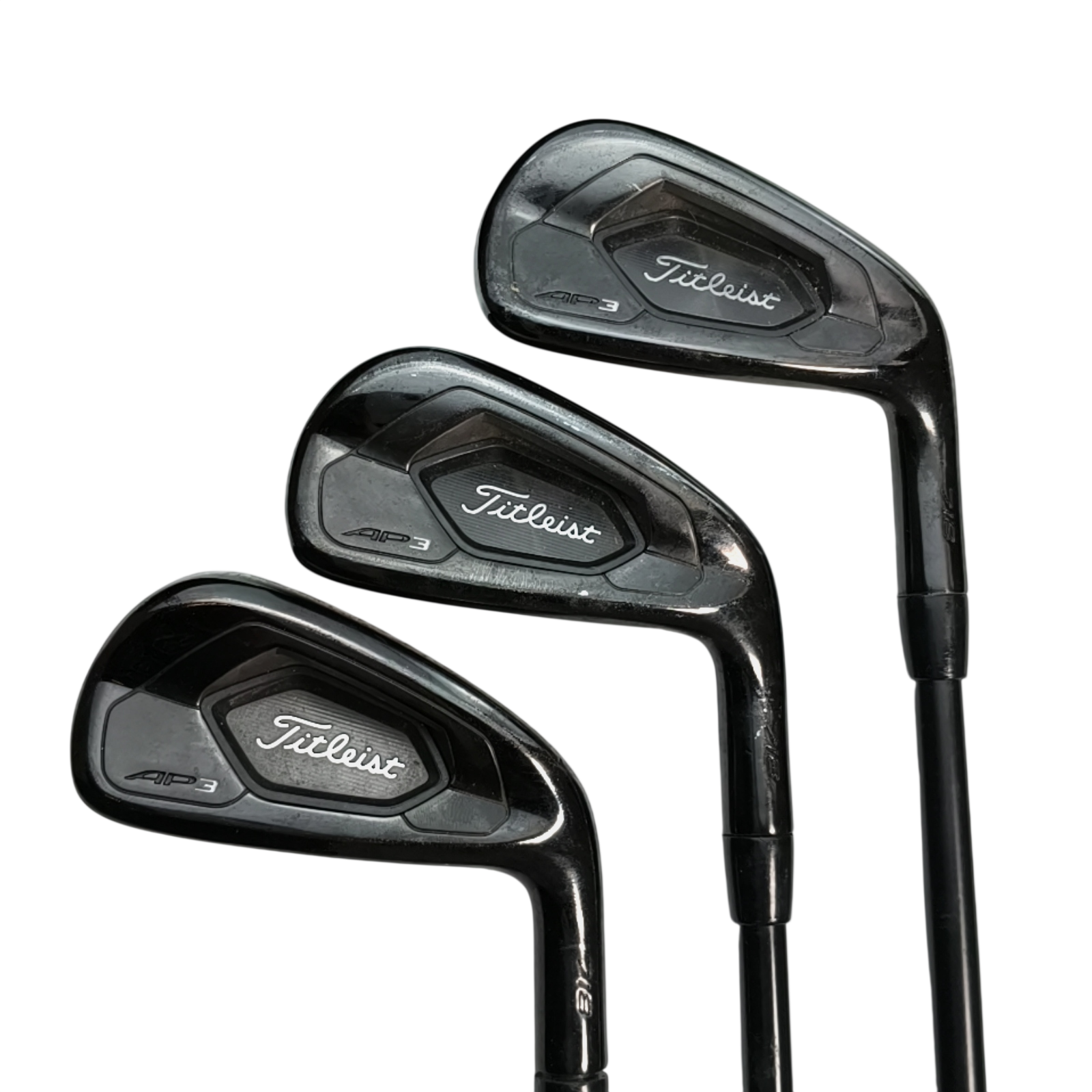 Titleist AP3 718 Blackout Jernsæt / 4-PW / Flex Stiff / Stål