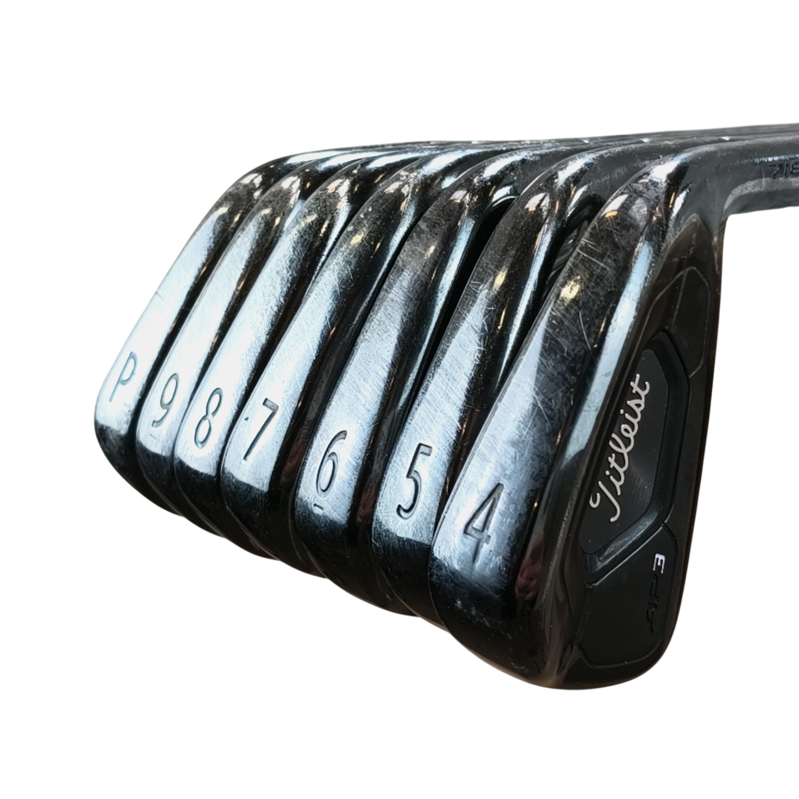 Titleist AP3 718 Blackout Jernsæt / 4-PW / Flex Stiff / Stål
