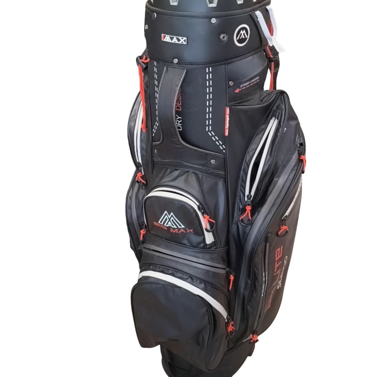 Big Max Silencio Golf Bag / 14-Way / Czarny