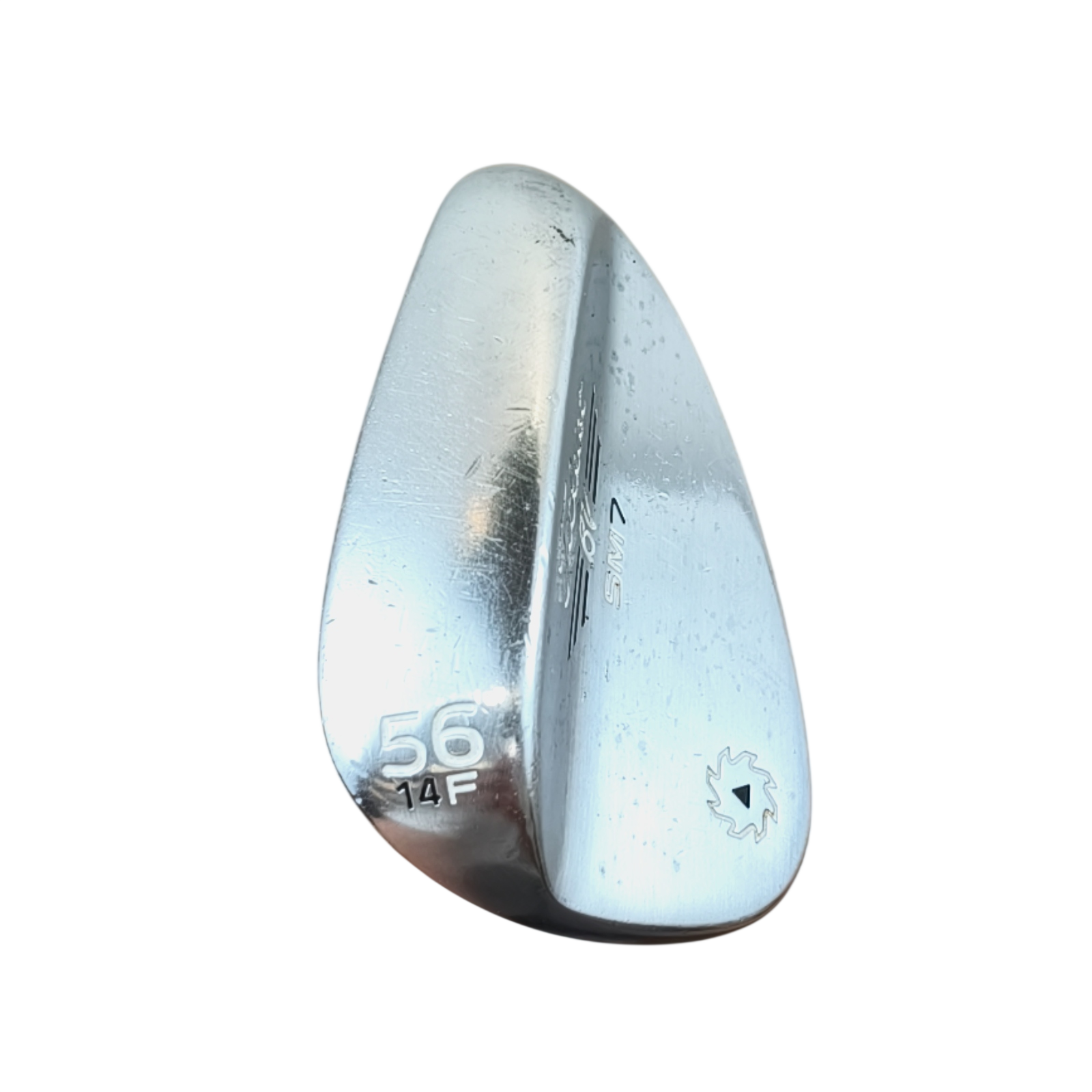 Titleist Vokey SM7 Brushed Steel F Grind Wedge / Flex Wedge / 56/14