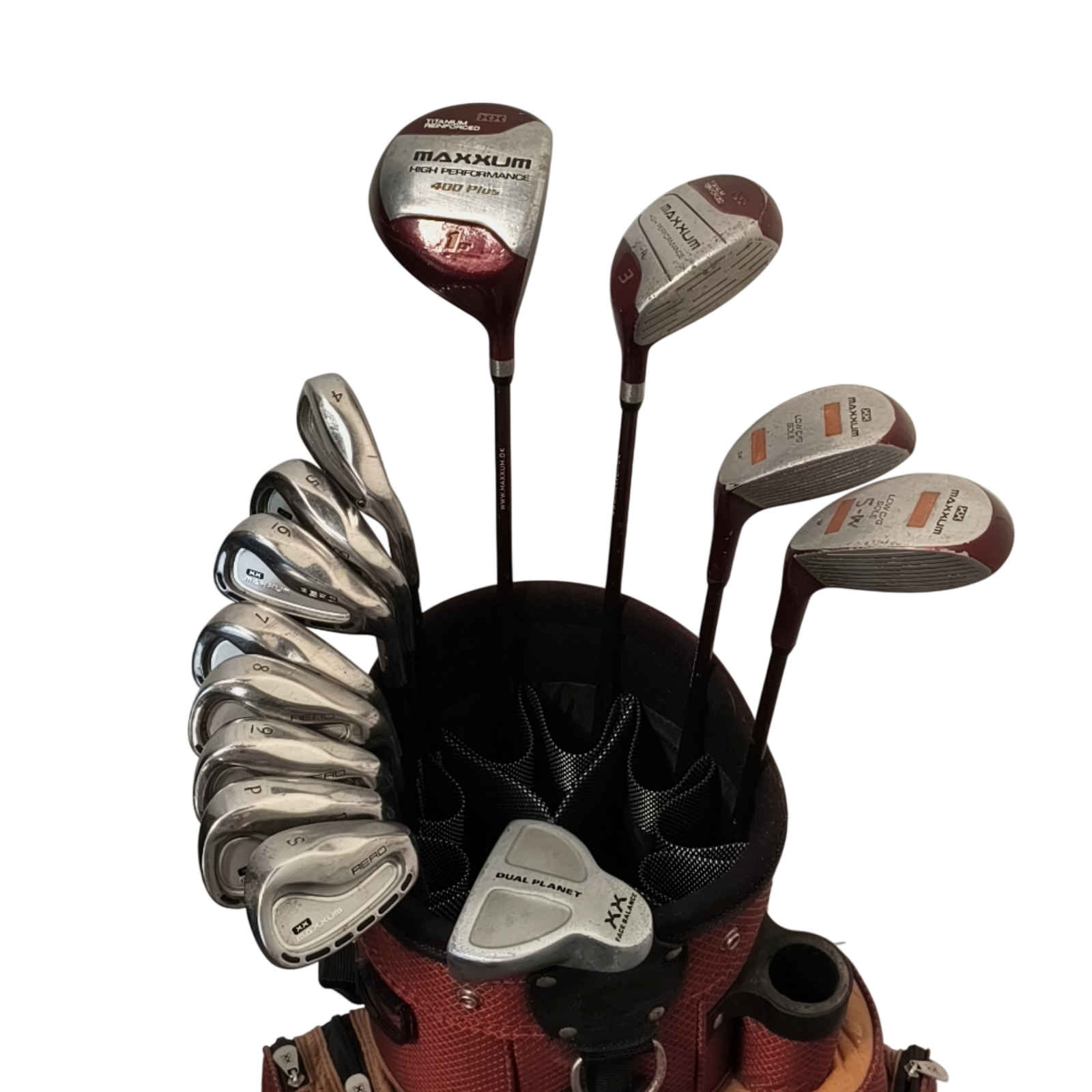 Maxxum Aero Komplet Sæt Med Bag / 4-PW+SW / Flex Ladies / Grafit