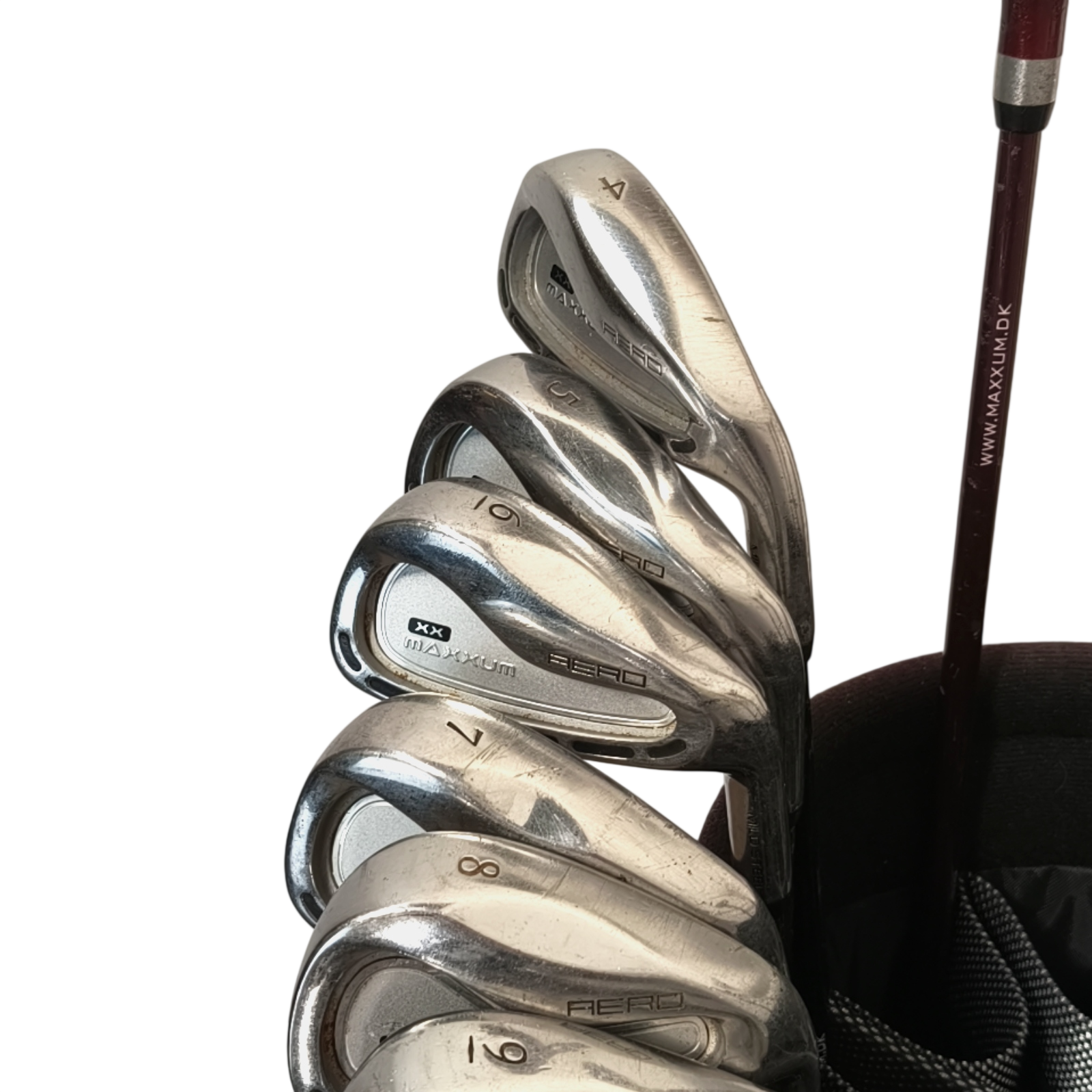 Maxxum Aero Komplet Sæt Med Bag / 4-PW+SW / Flex Ladies / Grafit