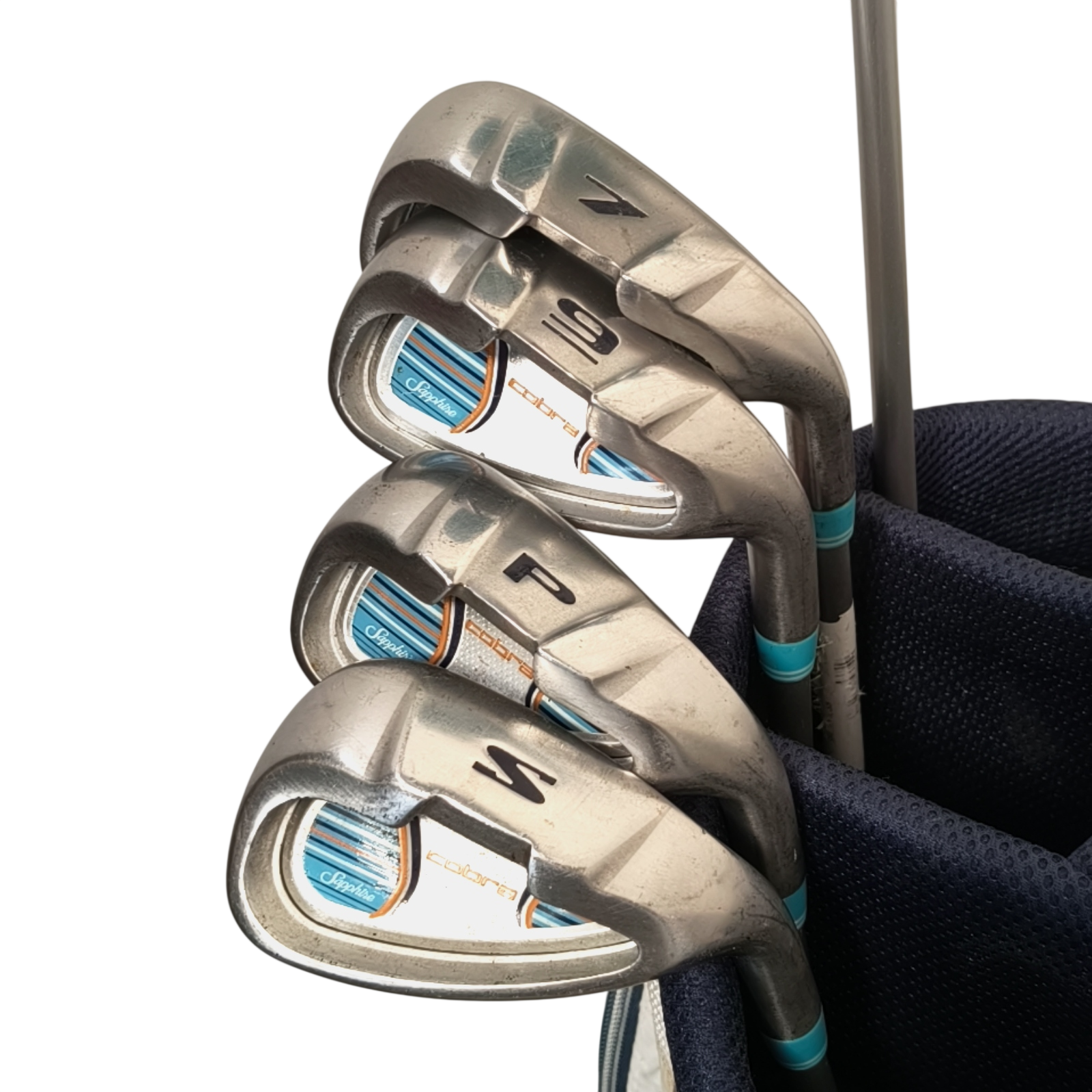Cobra Sapphice Komplet Sæt Med Bag / 7+9+PW+SW / Flex Ladies / Grafit