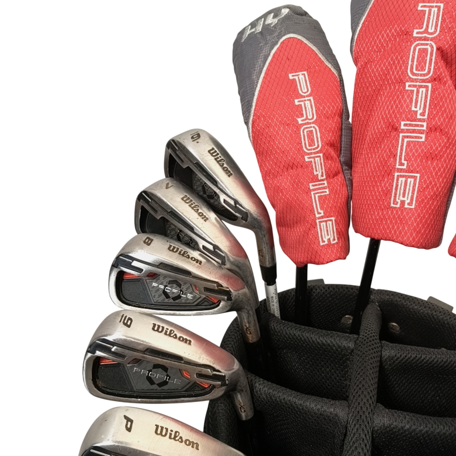 Wilson Profile Komplet Sæt Med Bag / 6-PW+SW / Flex Regular / Stål