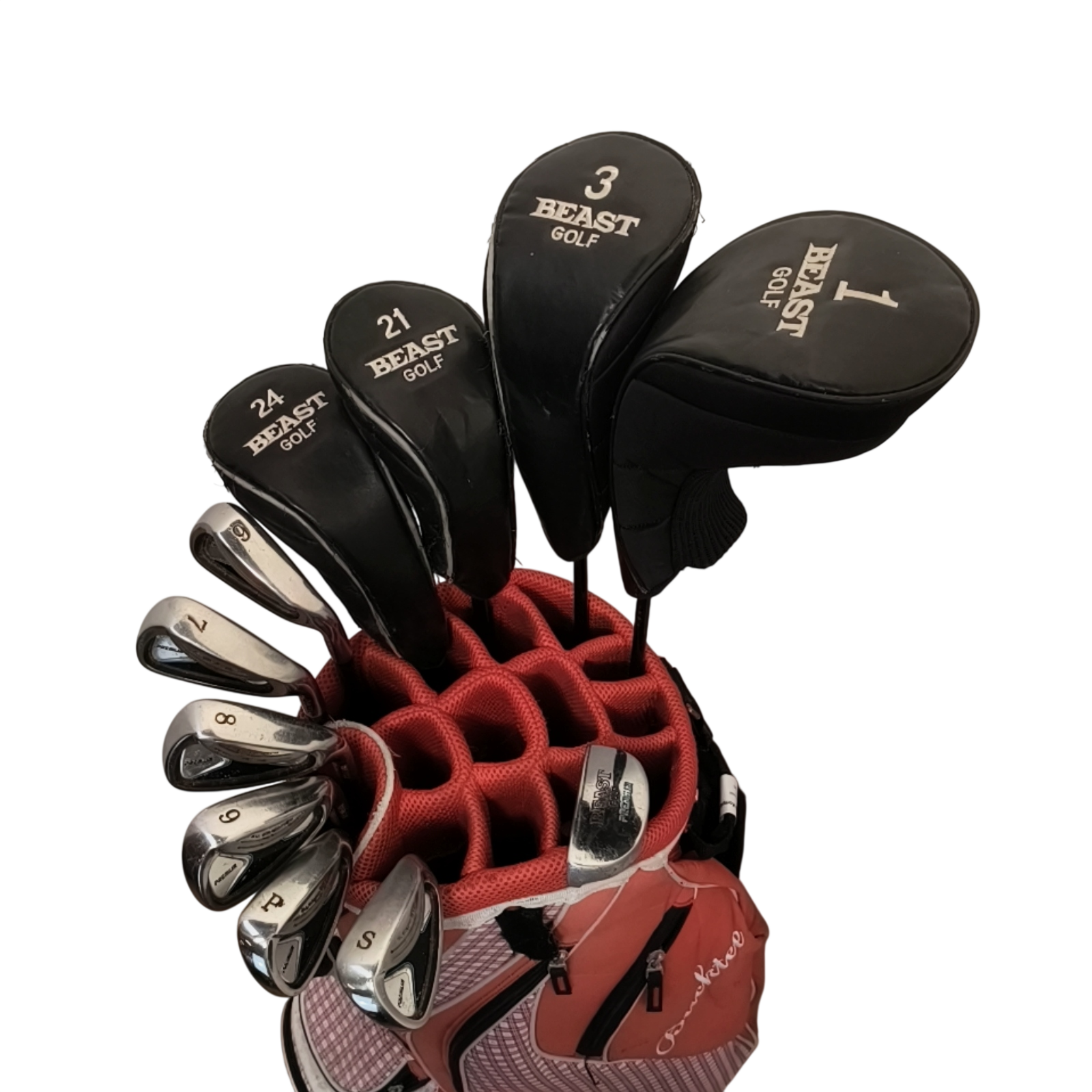 Beast Premium Komplet Sæt Med Bag / 6-PW+SW / Flex Ladies / Grafit