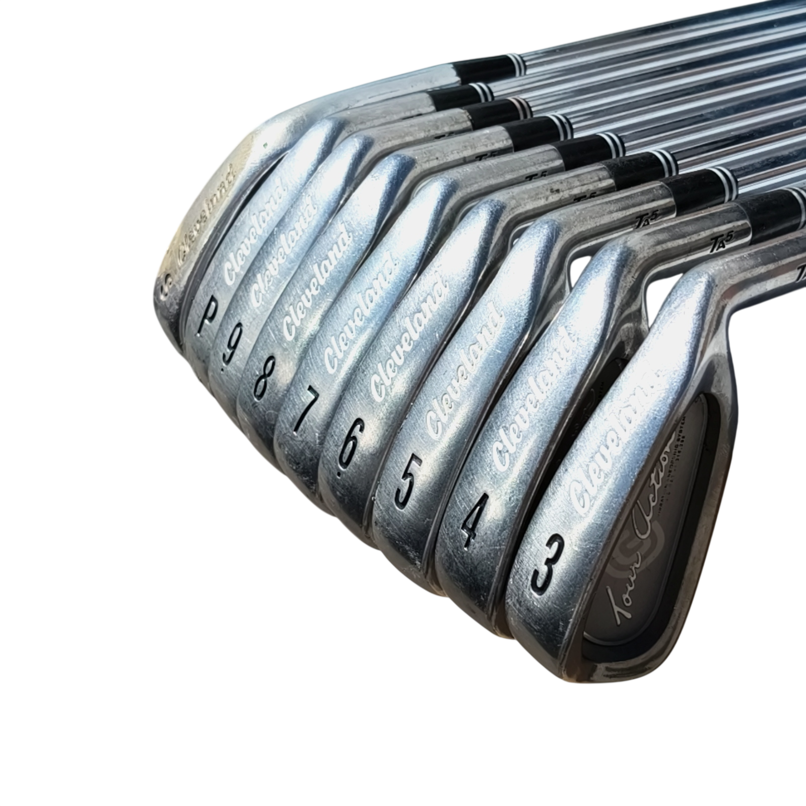 Cleveland Tour Action TA5 Jernsæt / 3-PW+SW / Flex Stiff / Stål