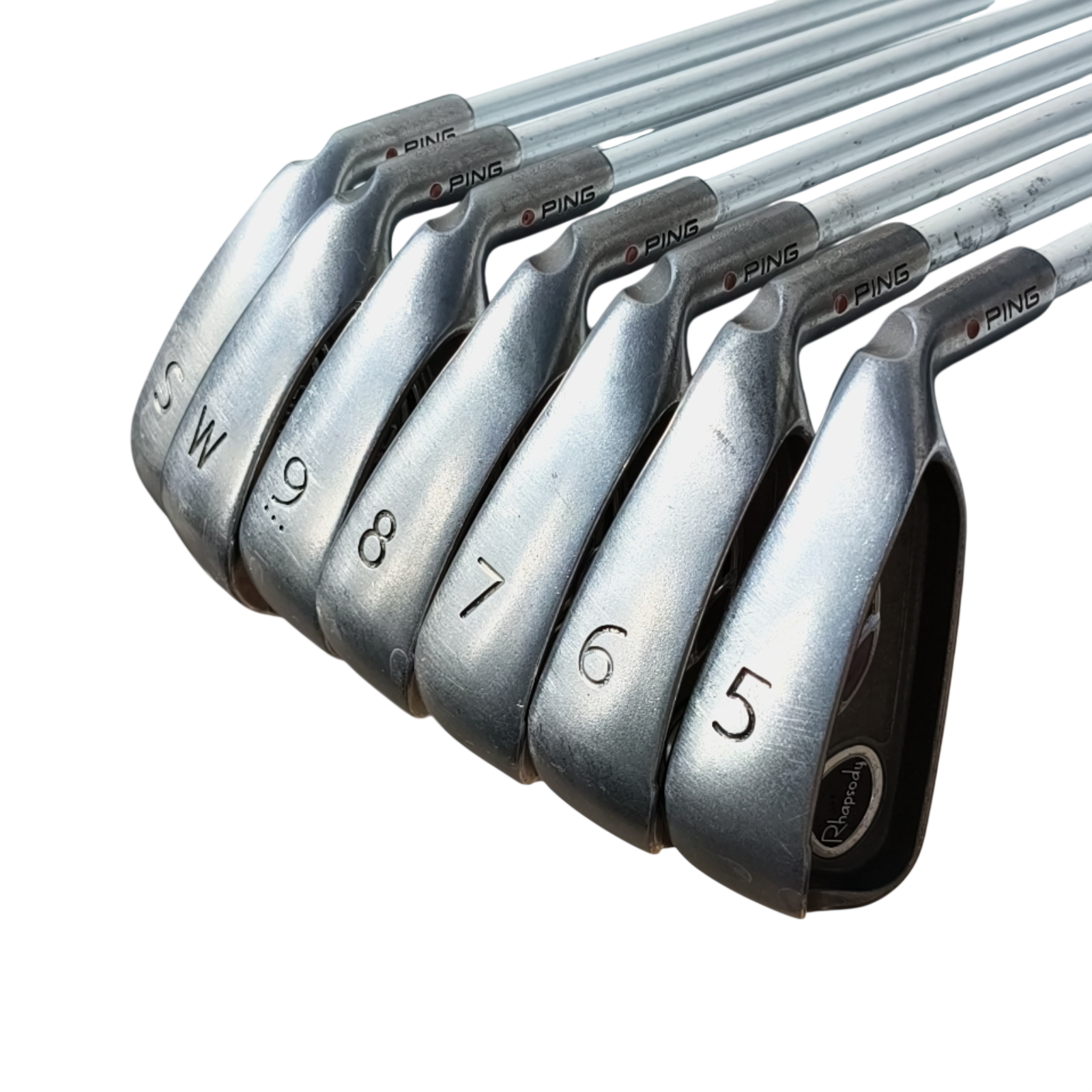 PING Rhapsody Jernsæt / 5-PW+SW / Flex Ladies / Grafit