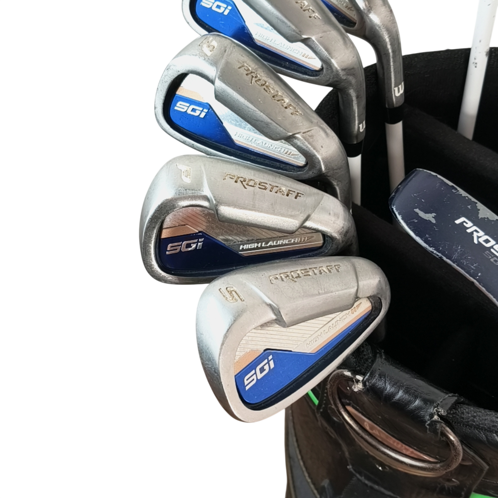 Wilson Prostaff SGI Komplet Sæt Uden Bag / 7-PW+SW / Flex Ladies / Grafit