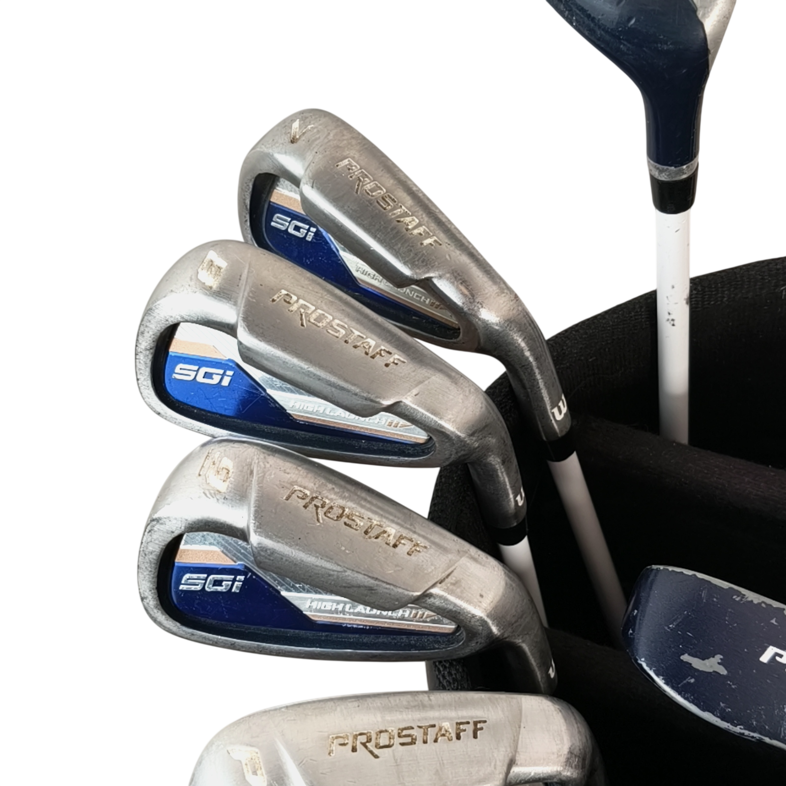 Wilson Prostaff SGI Komplet Sæt Uden Bag / 7-PW+SW / Flex Ladies / Grafit