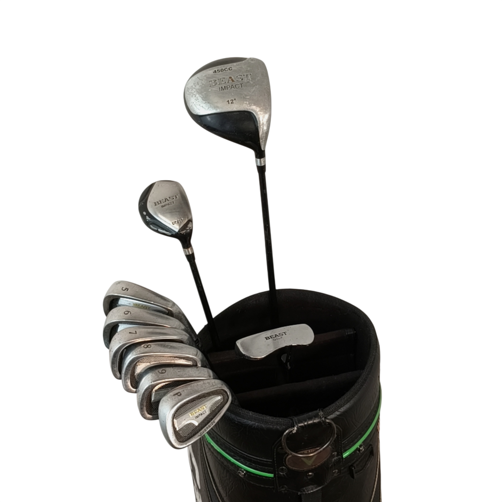 Beast Impact Komplet Sæt Uden Bag / 5-PW / Flex Regular / Grafit