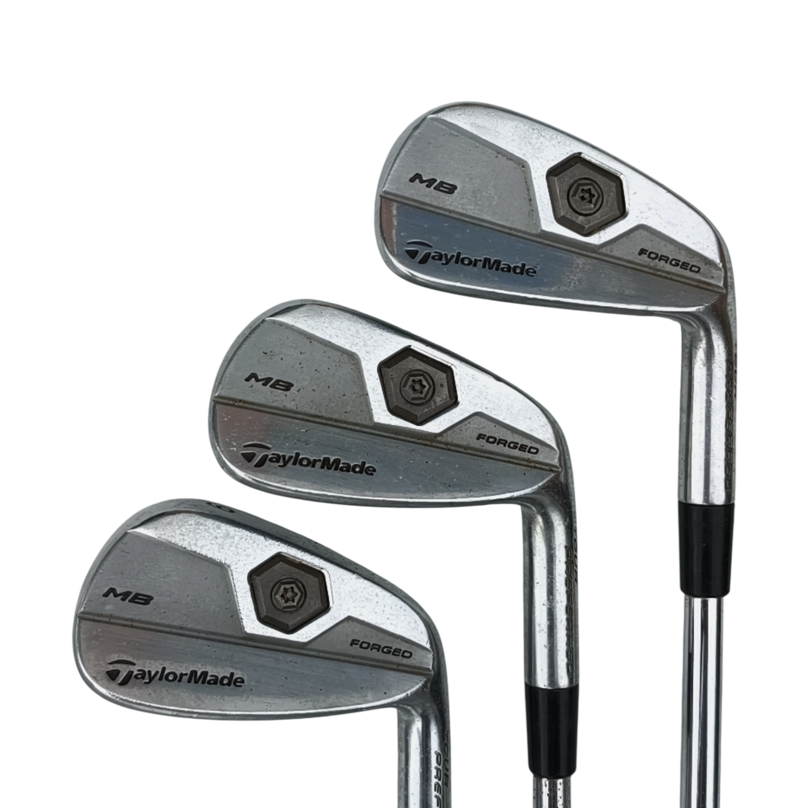 TaylorMade MB Forged Tour Jernsæt / 3-PW / Flex Stiff / Stål