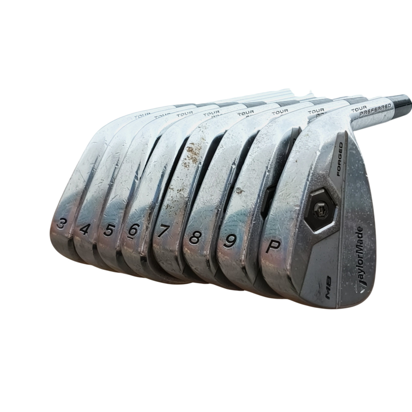 TaylorMade MB Forged Tour Jernsæt / 3-PW / Flex Stiff / Stål