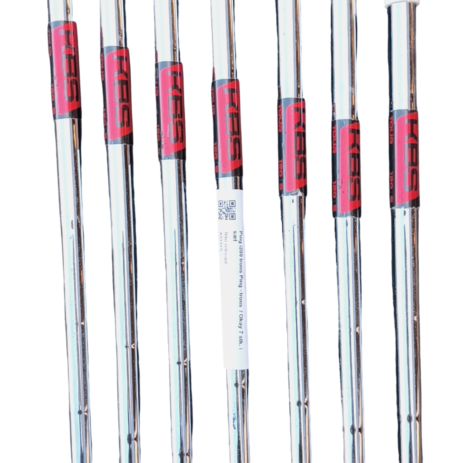 PING I200 Jernsæt / 4-PW / Flex Stiff / Stål