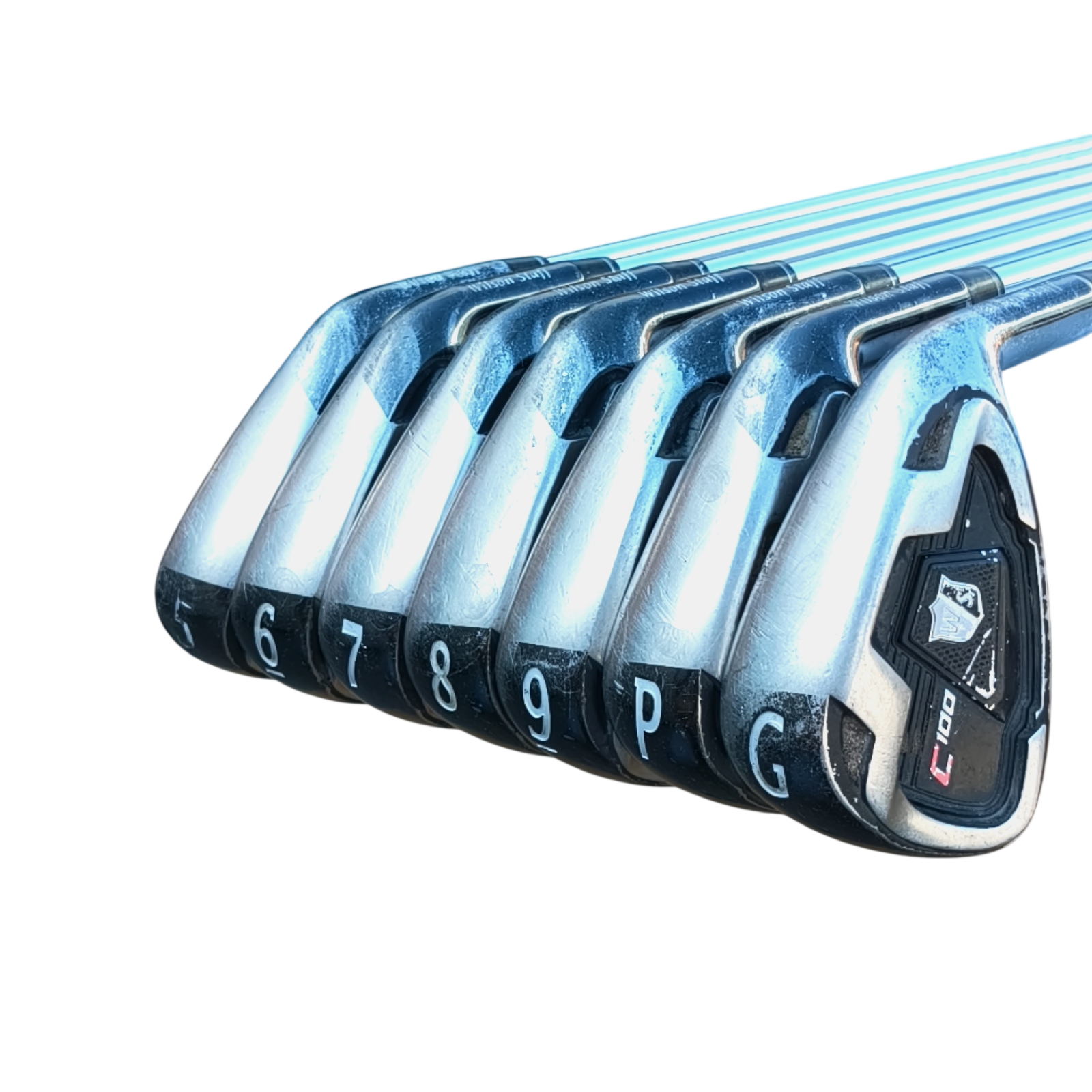 Wilson Staff C100 Jernsæt / 5-PW+GW / Flex Regular / Stål