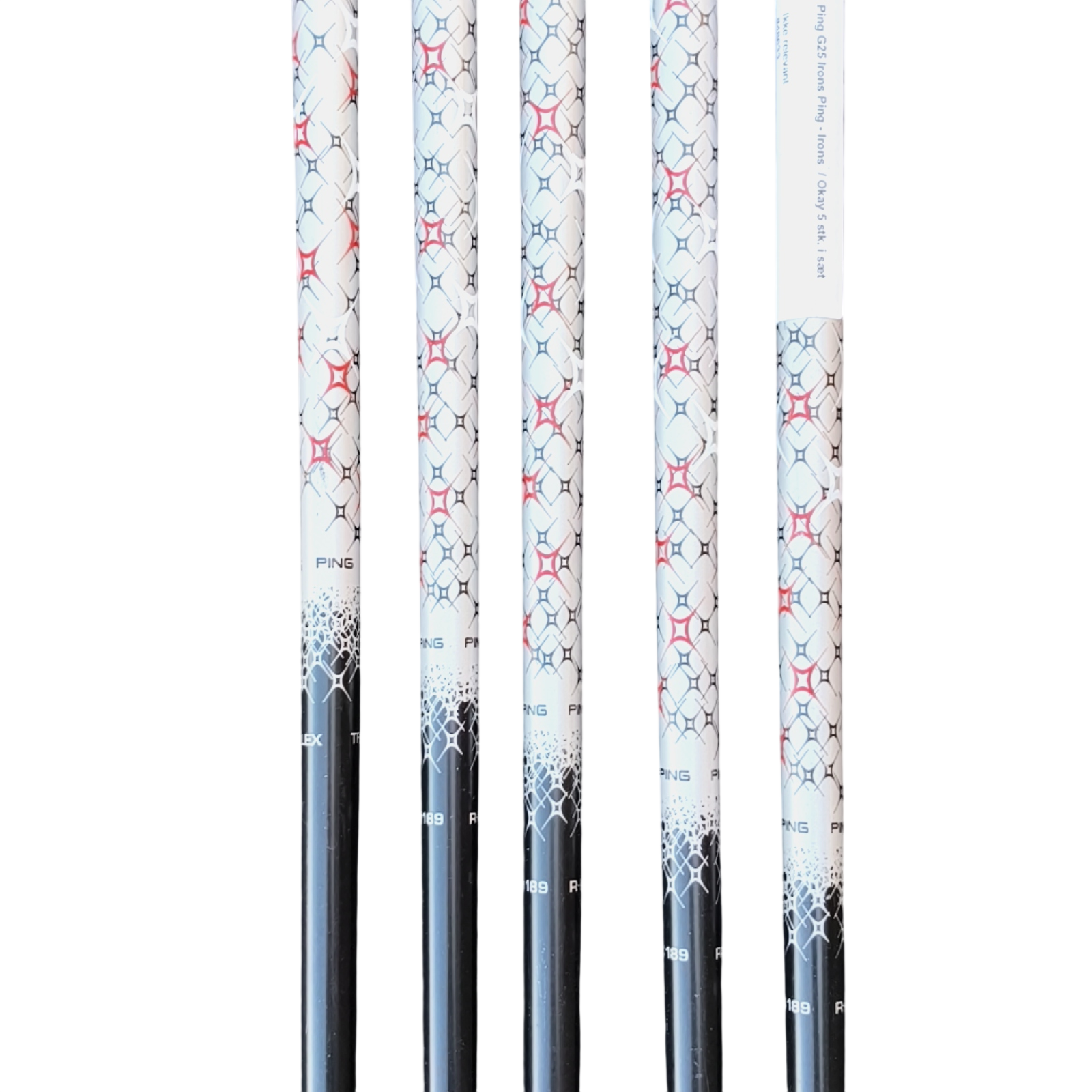 PING G25 Jernsæt / 6-PW / Flex Regular / Grafit