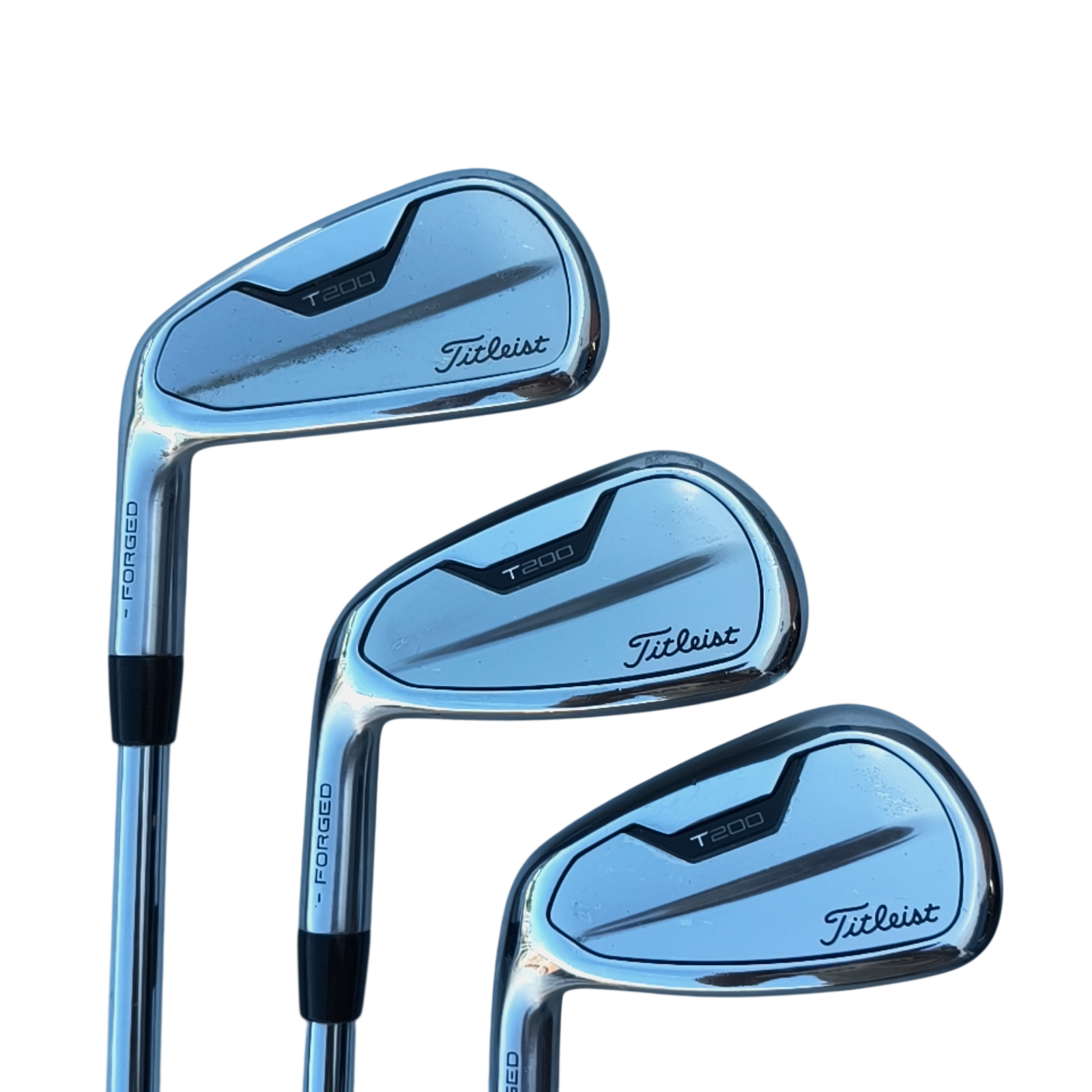 Venstre Titleist T200 2021 Jernsæt / 5-PW+GW / Flex Regular / Stål