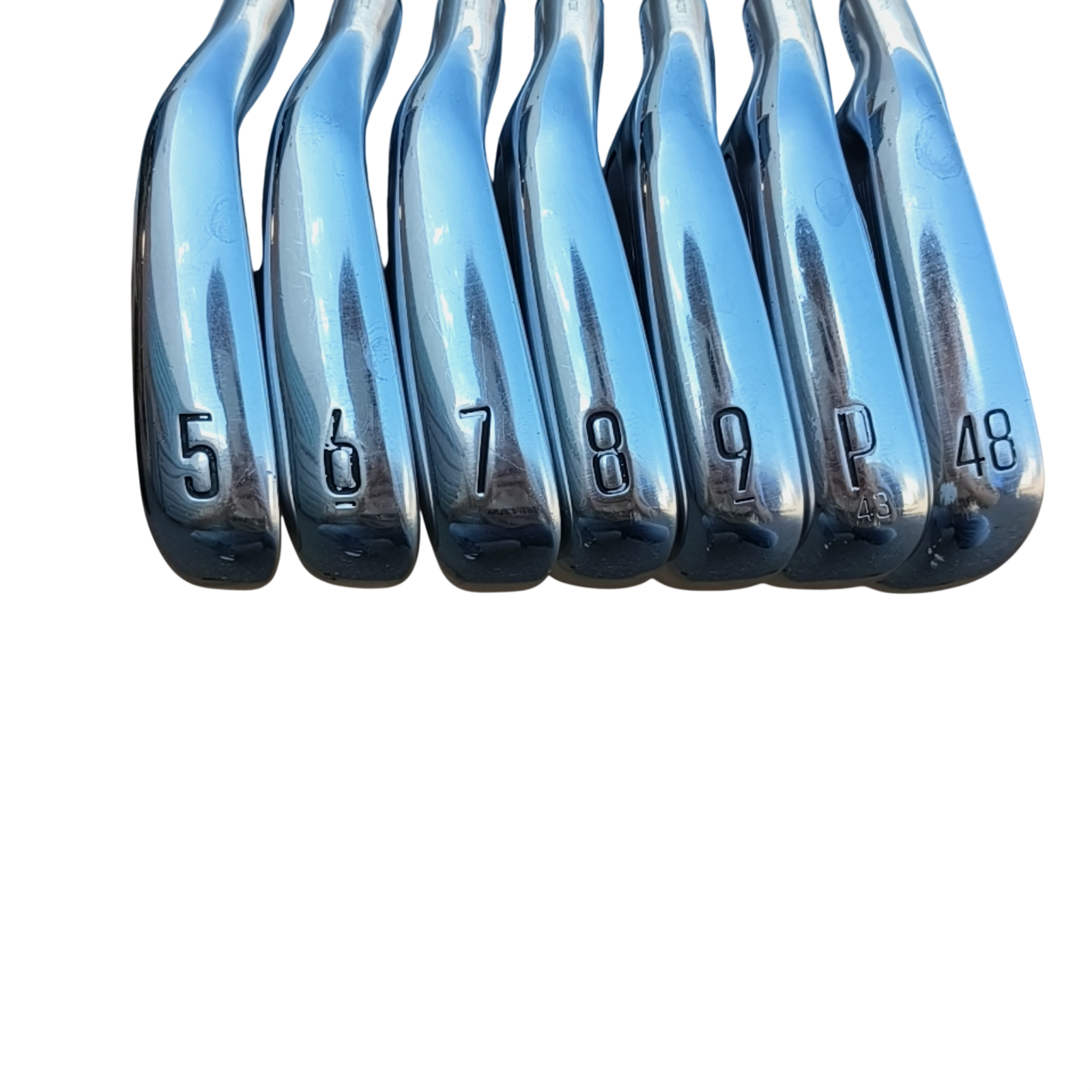 Venstre Titleist T200 2021 Jernsæt / 5-PW+GW / Flex Regular / Stål
