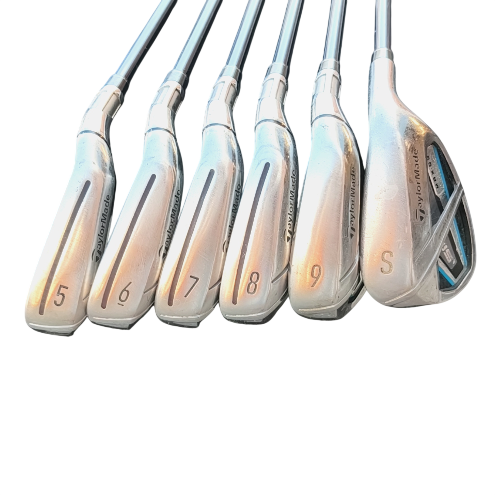 TaylorMade Sim Max OS Jernsæt / 5-9i+SW / Flex A-flex / Grafit